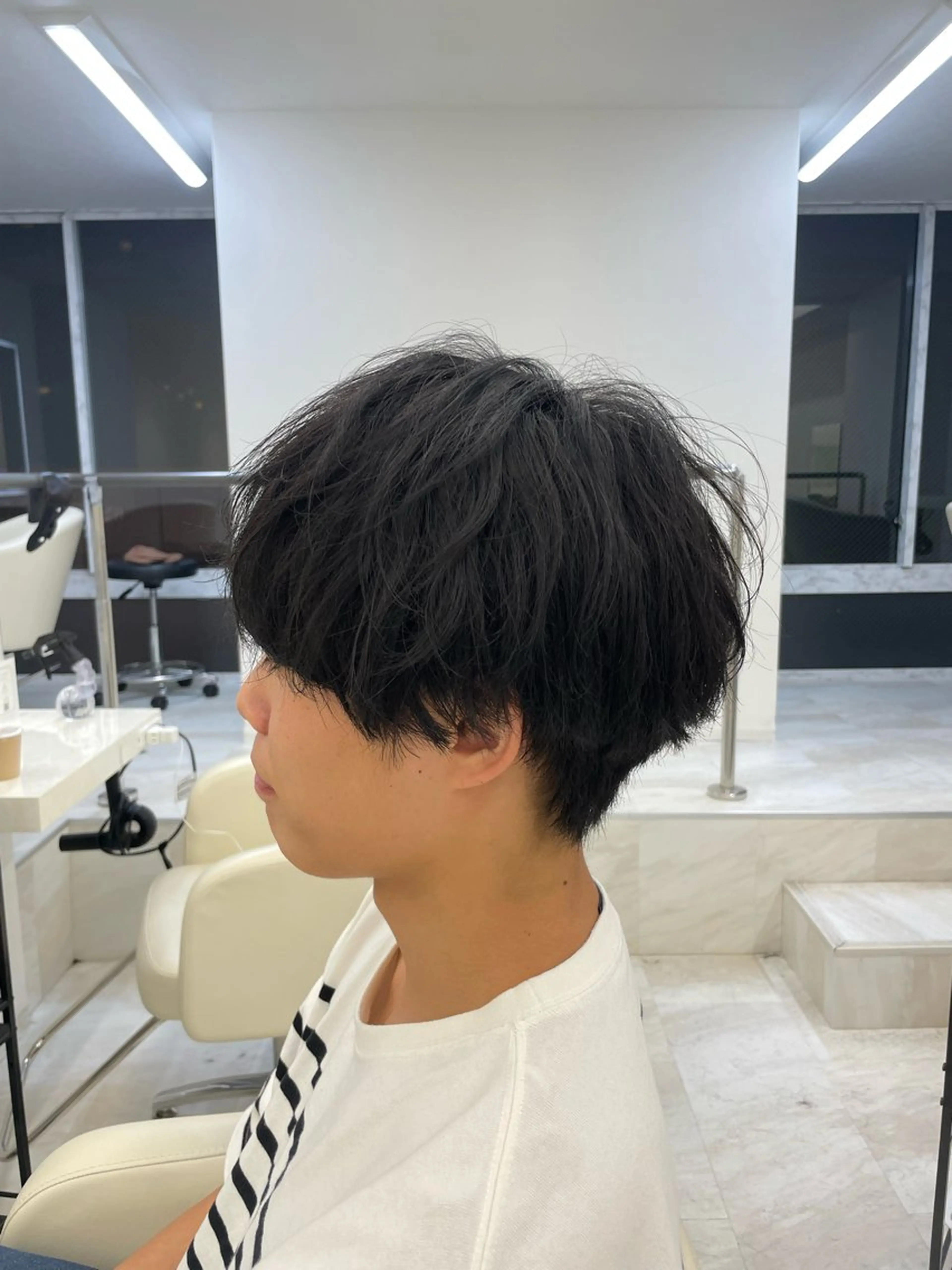 カラー メンズ ダークグレー 渋谷NATURAL 特化美容師🥀のヘアスタイル