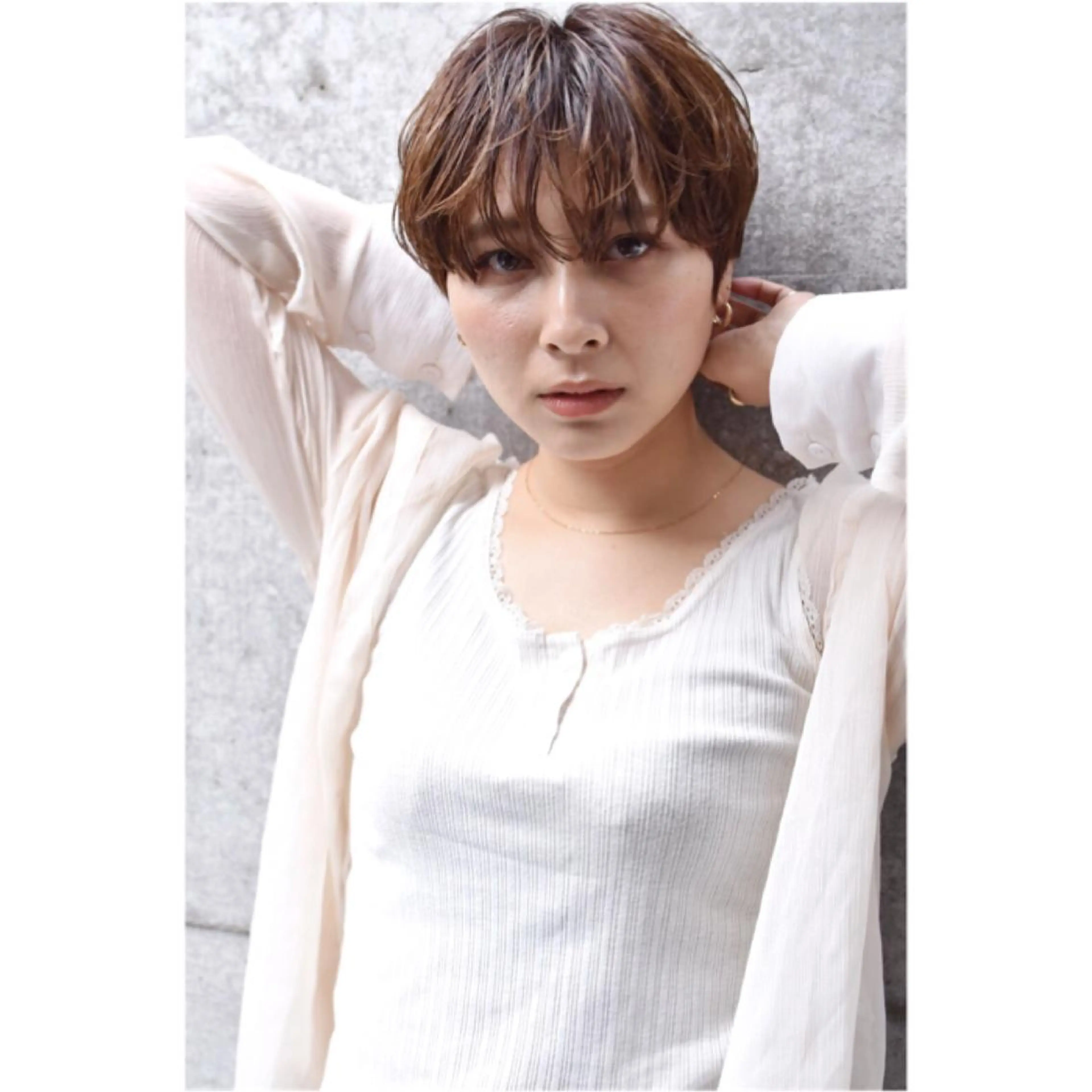 ショート メンズ特化美容師 ハスイルイのヘアスタイル