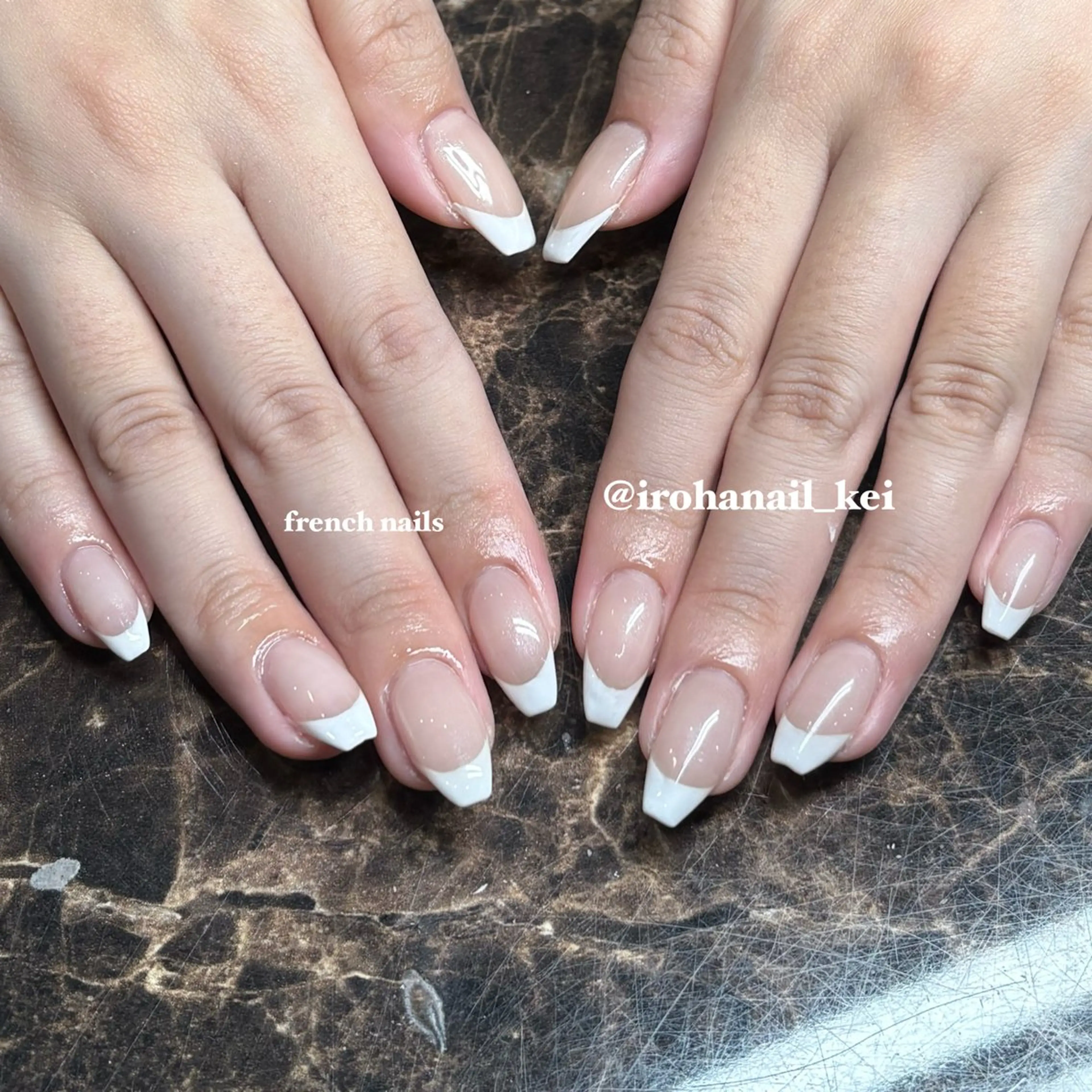【オフ無し】🤍カラーグラデーションorフレンチ🌟の写真