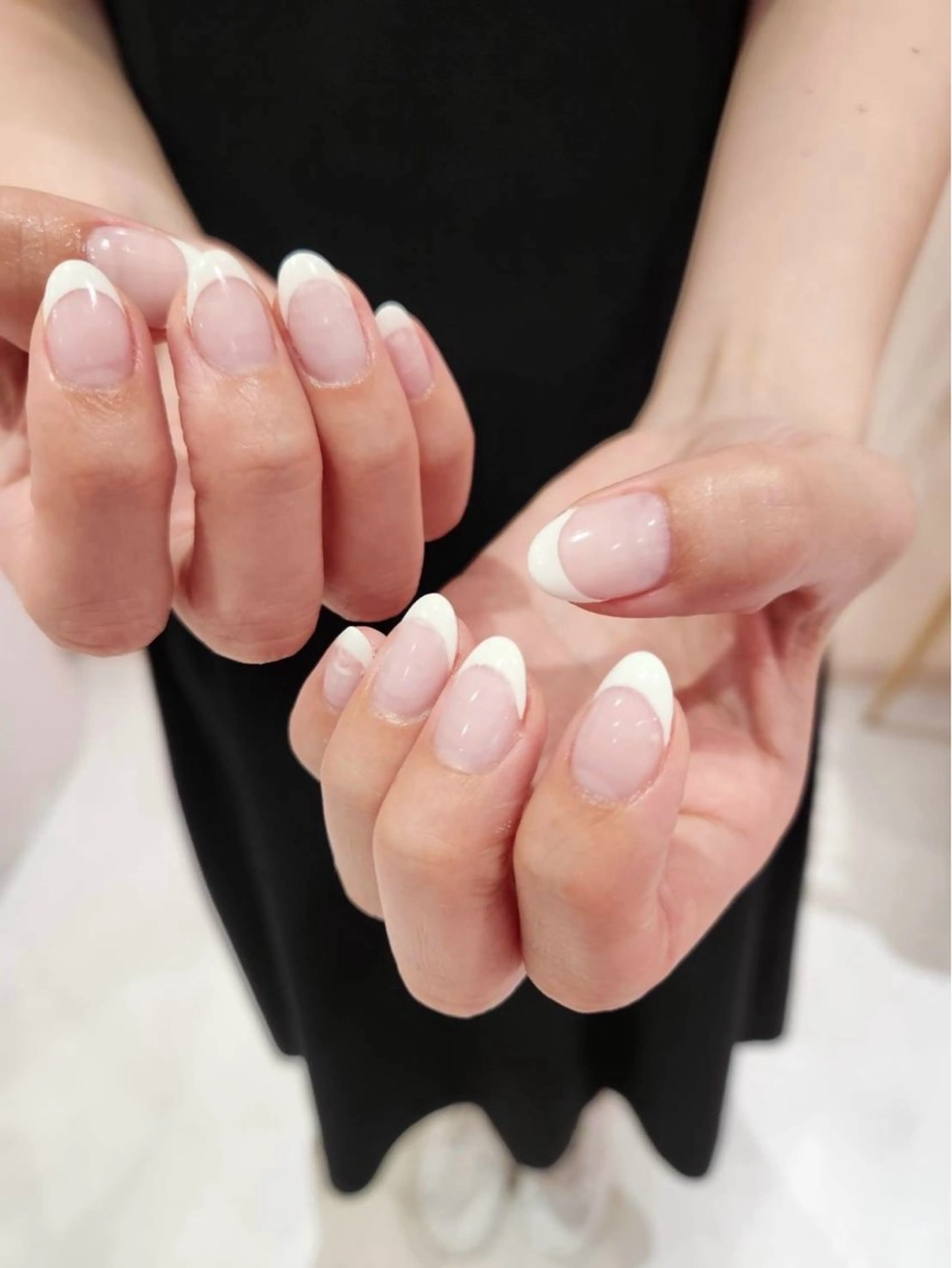 ネイル フレンチネイル LUCY心斎橋/ 💍Saki💍のネイルデザイン