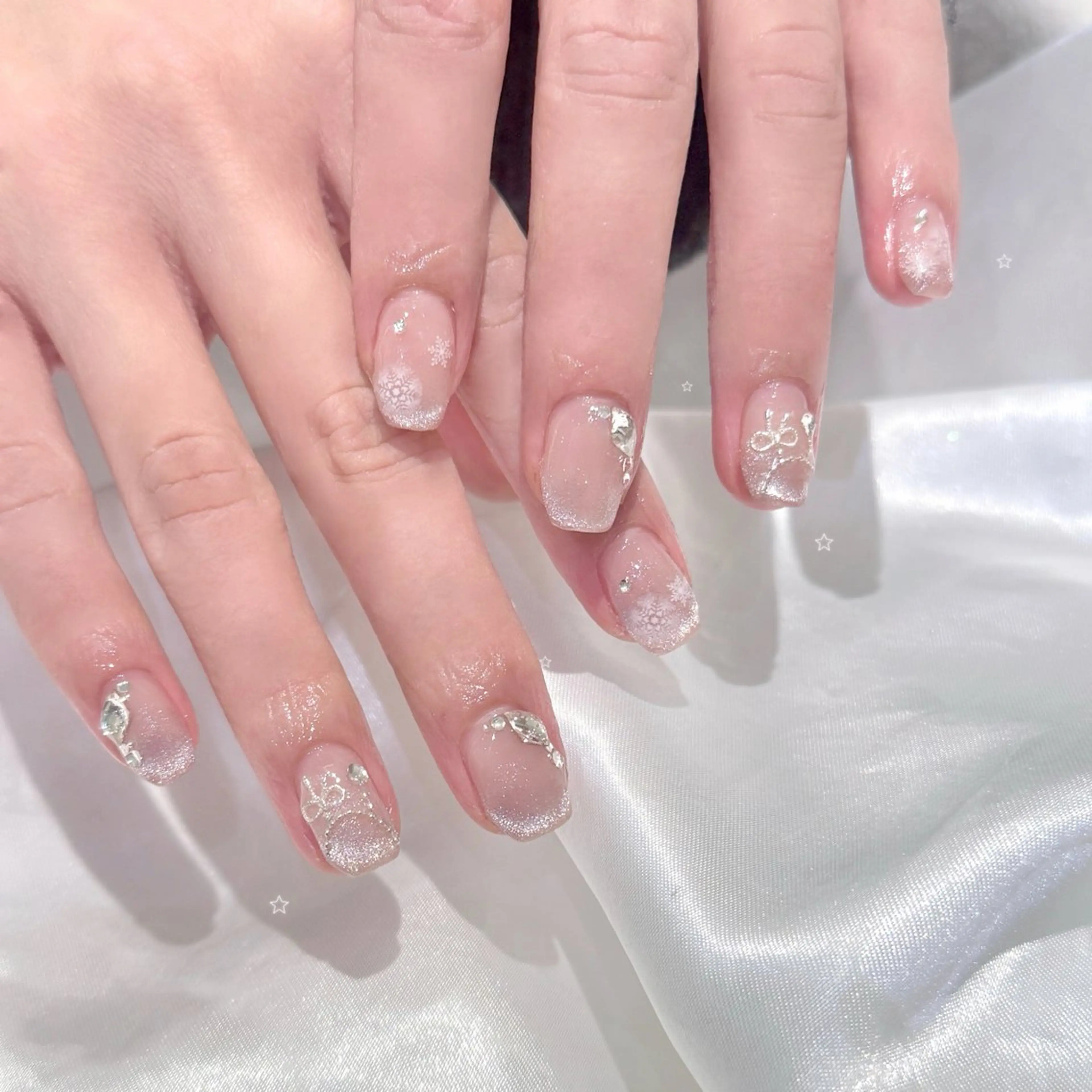 ネイル マグネットネイル ハンドネイル natsuki 💫のネイルデザイン