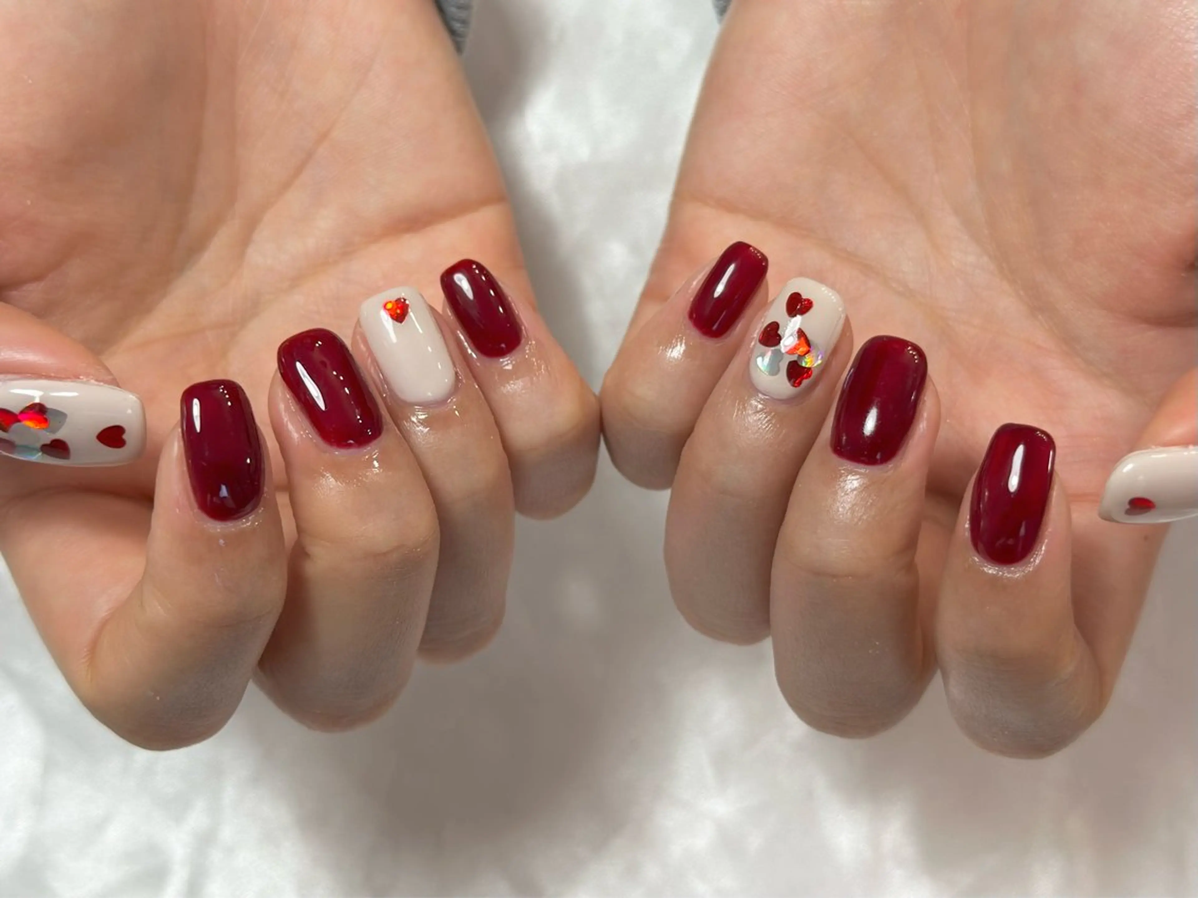 ネイル 【パラジェル・フィルイン】Nailsalon　Merci東中野所属・Merci shigaのネイルデザイン