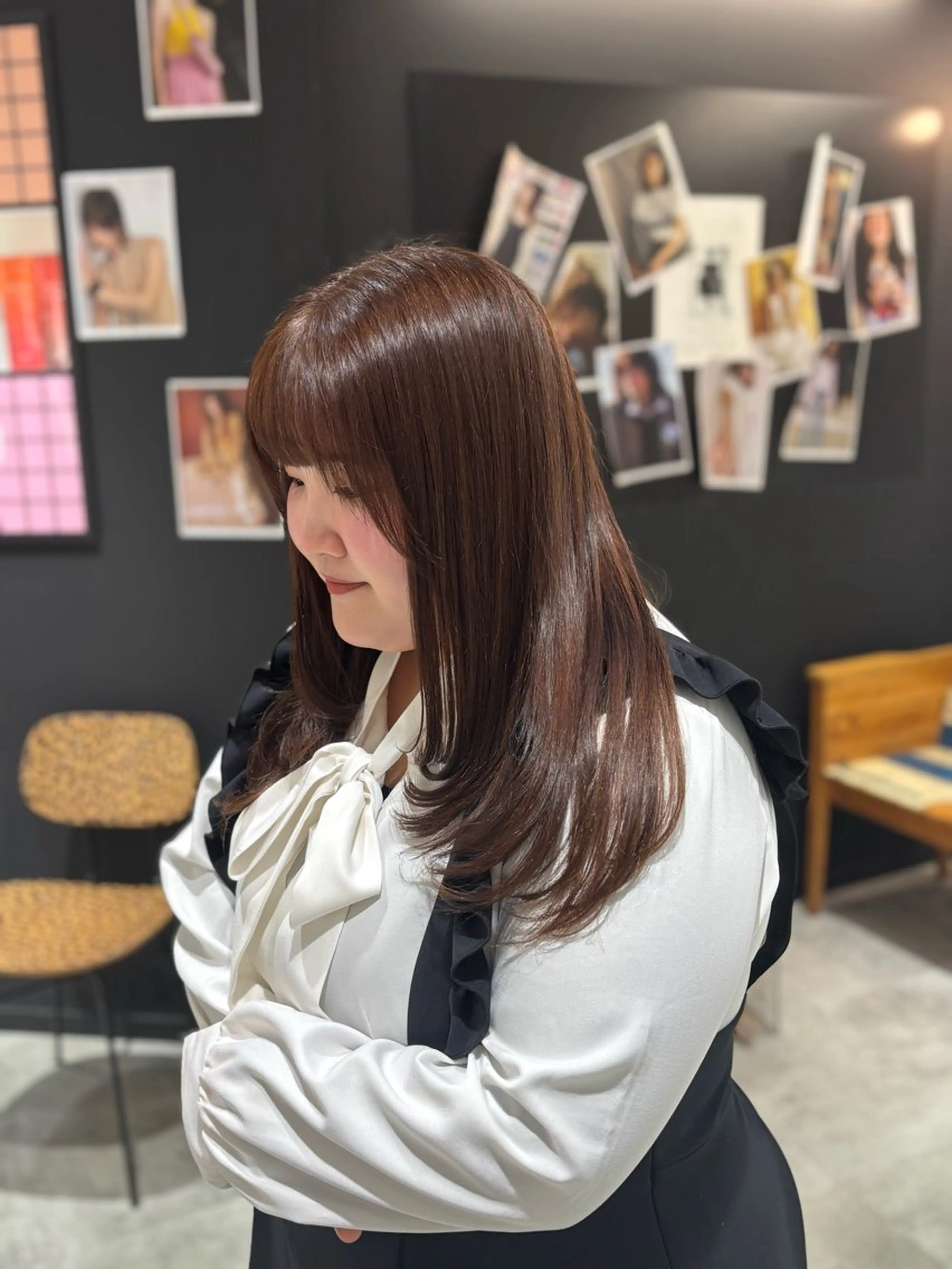 ロング カラー 菅原 佑月のヘアスタイル