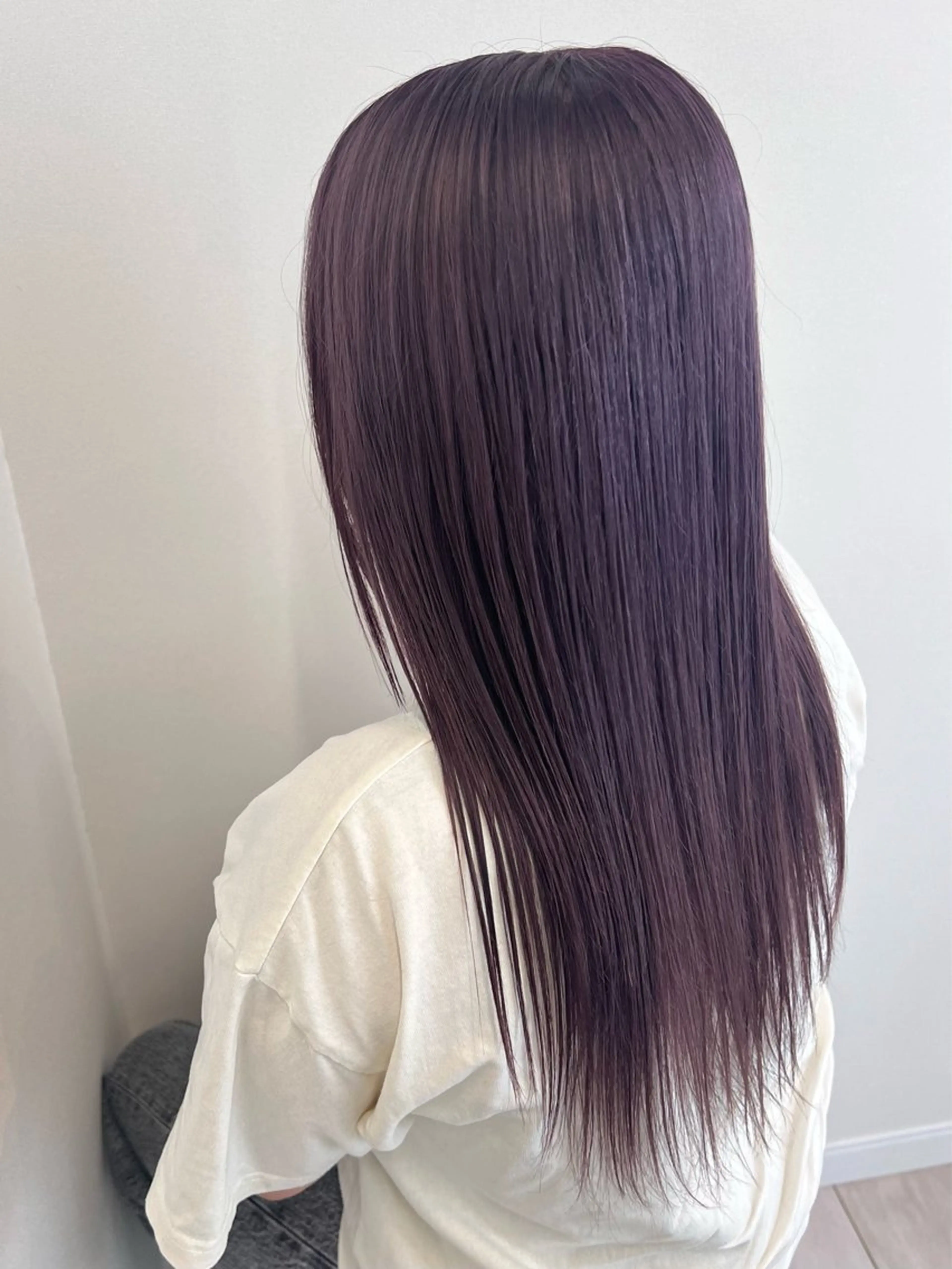 セミロング カラー AROMAhair 🩵AYAKOのヘアスタイル