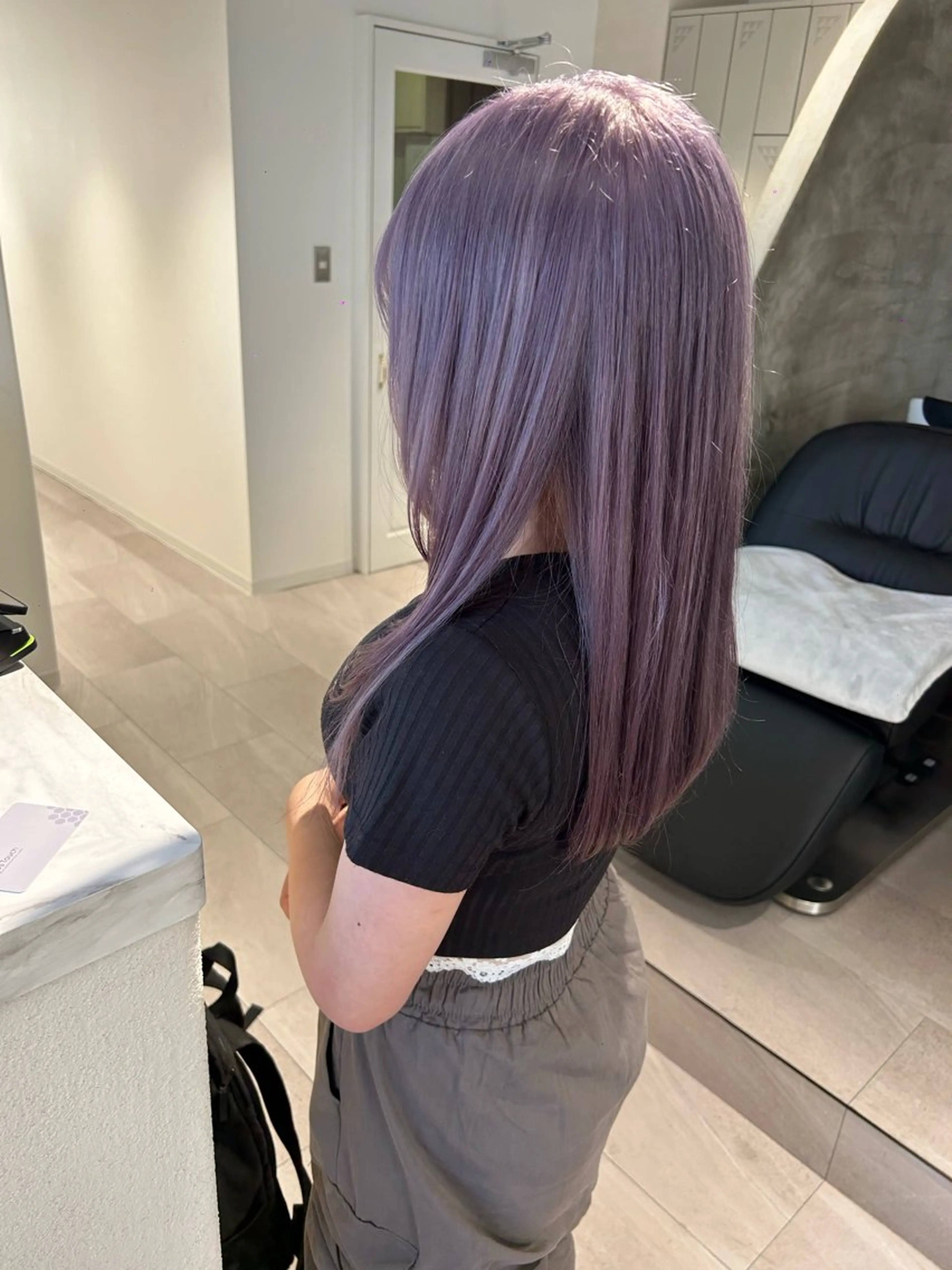 ロング ior北千住【イオール】所属・YU(ハイトーン/ ブリーチカラー)のヘアスタイル