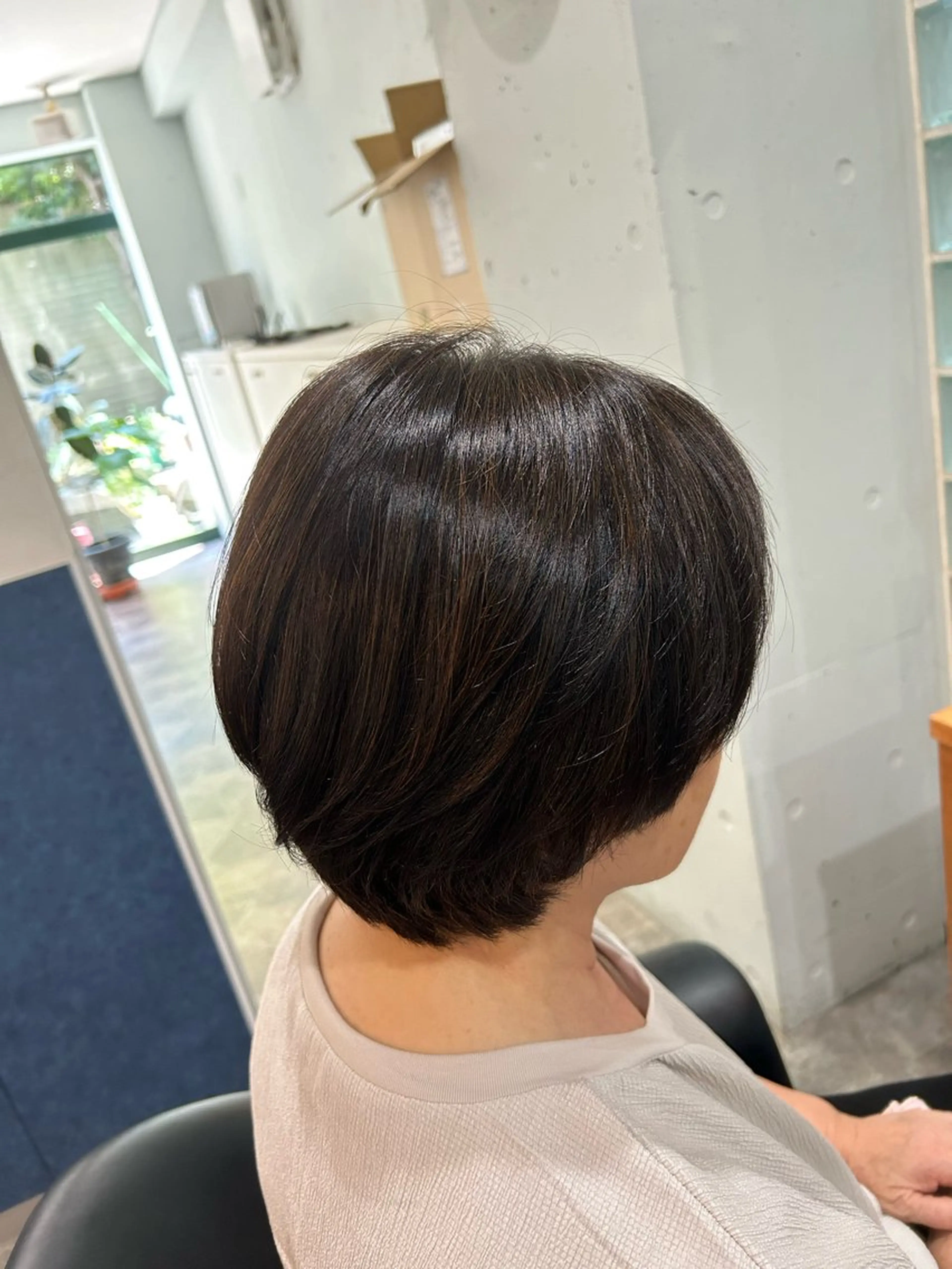 ショート ショートボブ ボブ ショートヘア 大野 優希のヘアスタイル
