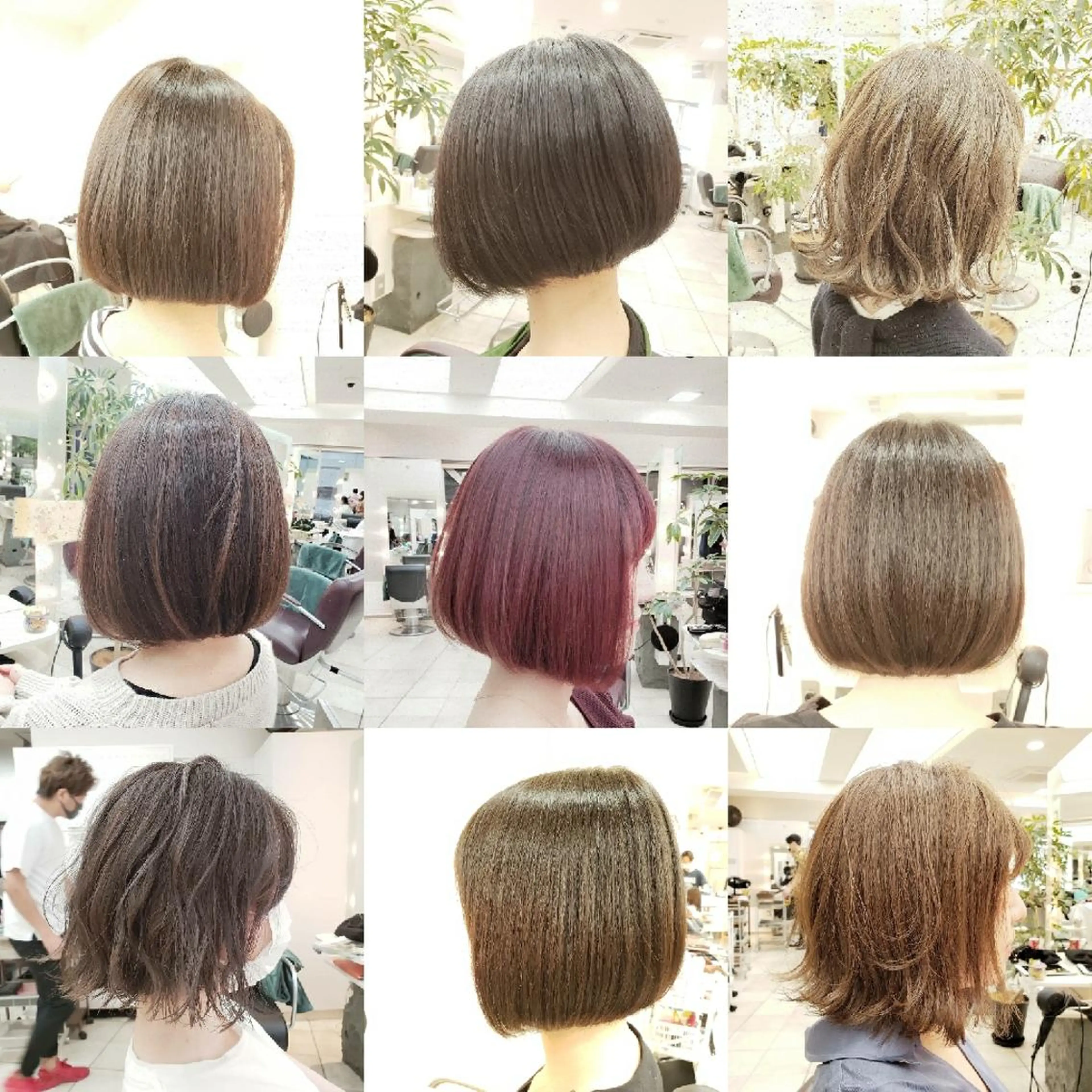 ショート カラー イルミナカラー 髪質改善 似合わせカット 縮毛矯正 トリートメント カット ヘアカラー トリートメント ボブ・ロブ　福田 泰久✂️✨のヘアスタイル