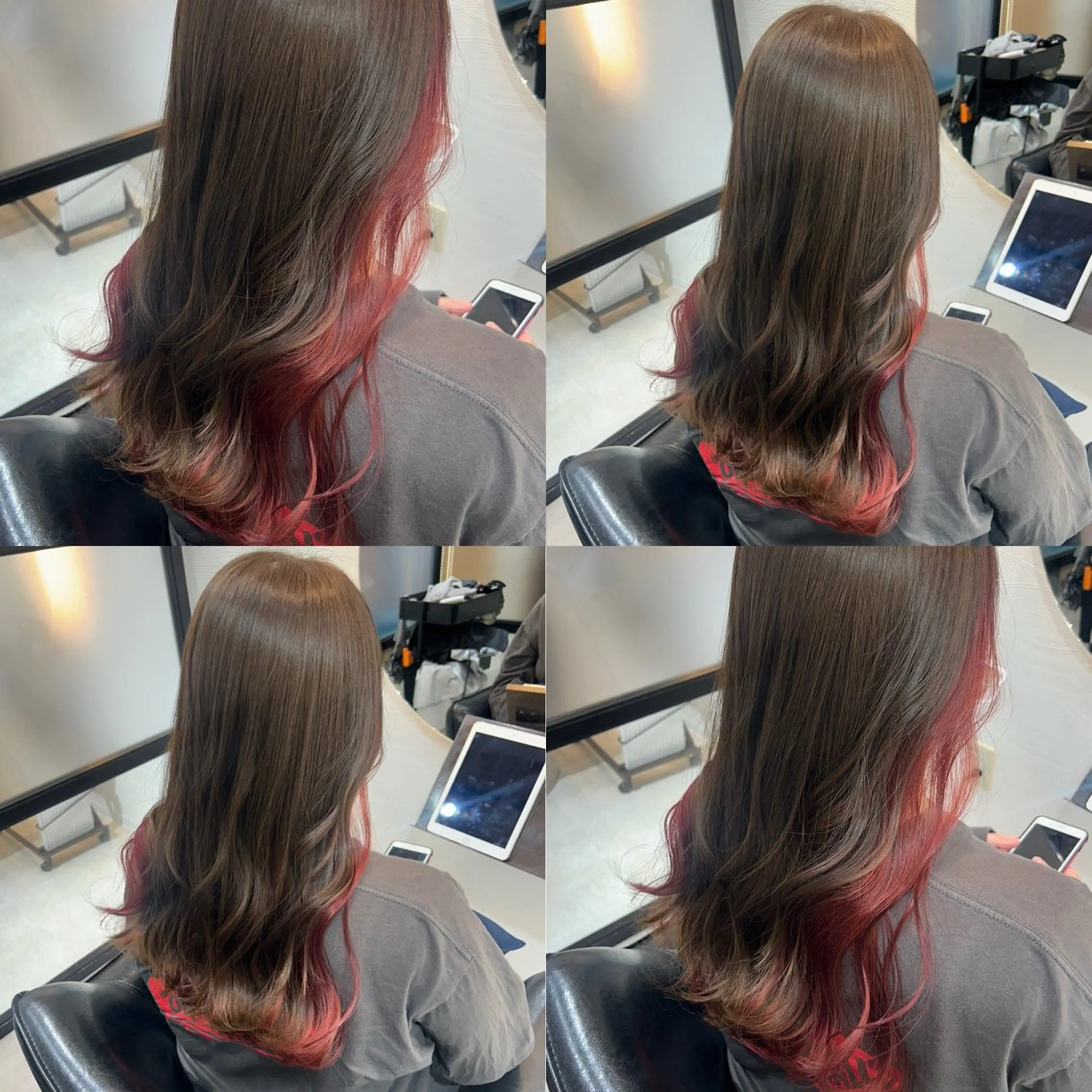 セミロング カラー カット ヘアカラー 🤍透明感/韓国風 🤍サクラギヒトミのヘアスタイル