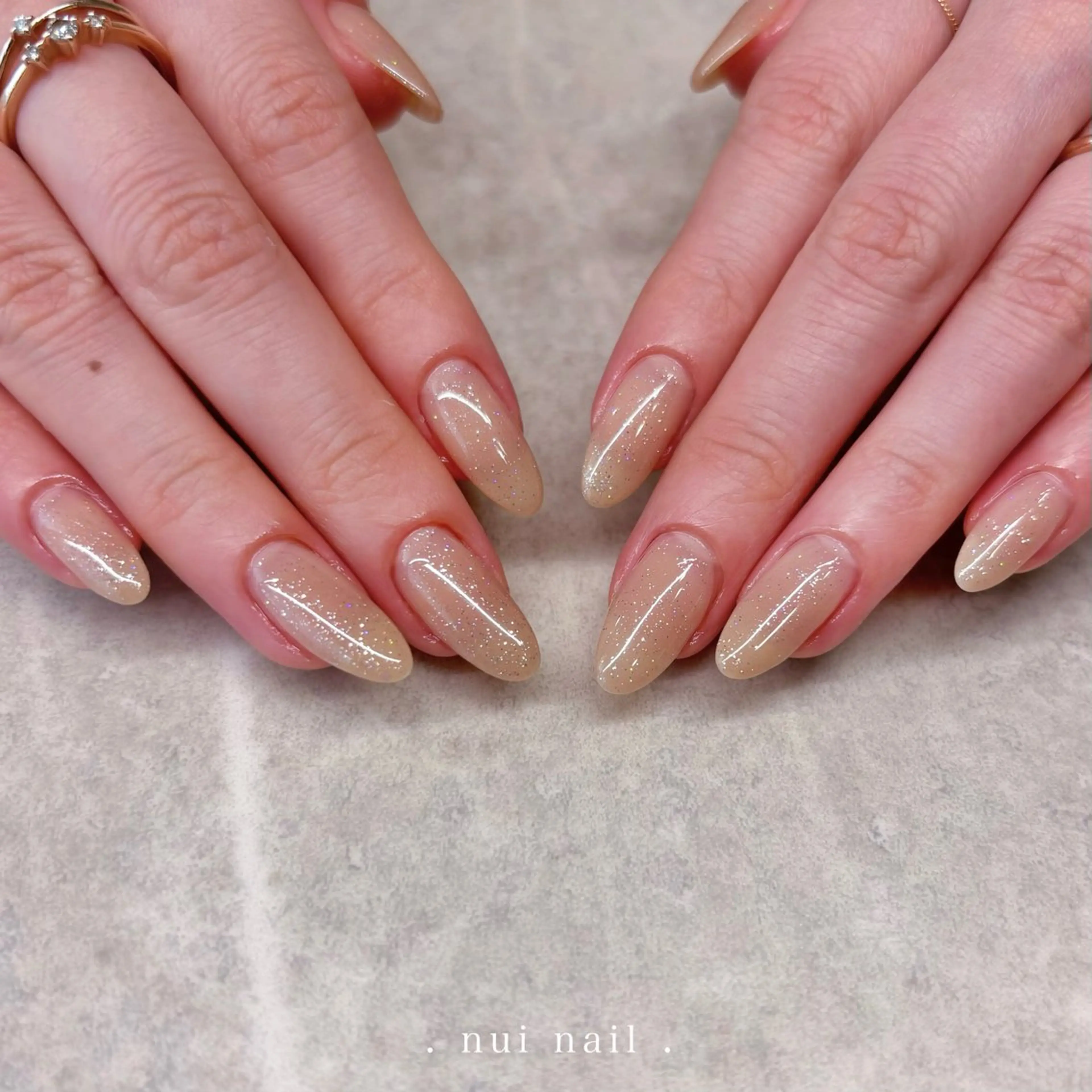 ネイル ワンカラーネイル ハンドネイル nui nailのネイルデザイン