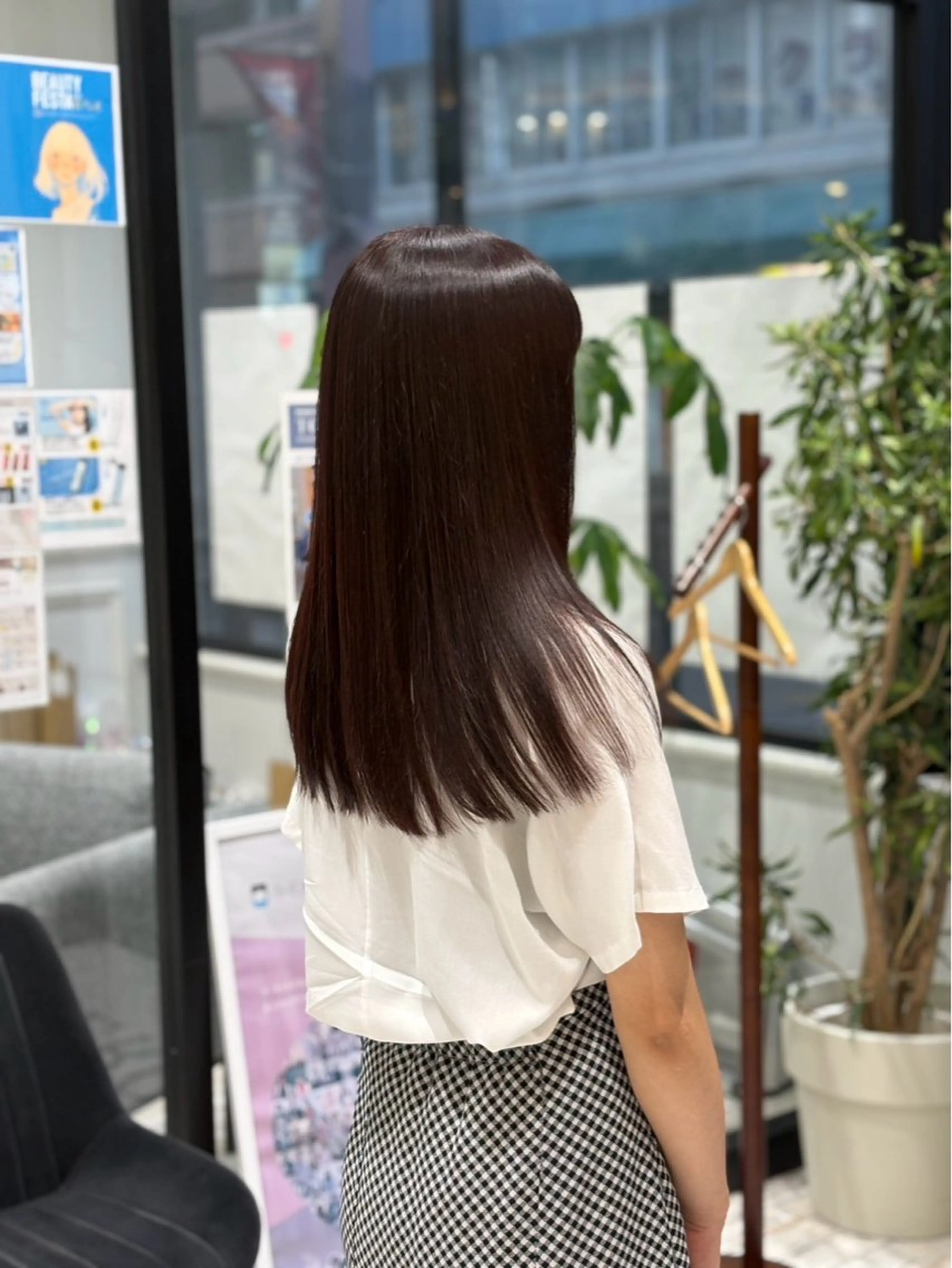 髪質改善ストレートの写真