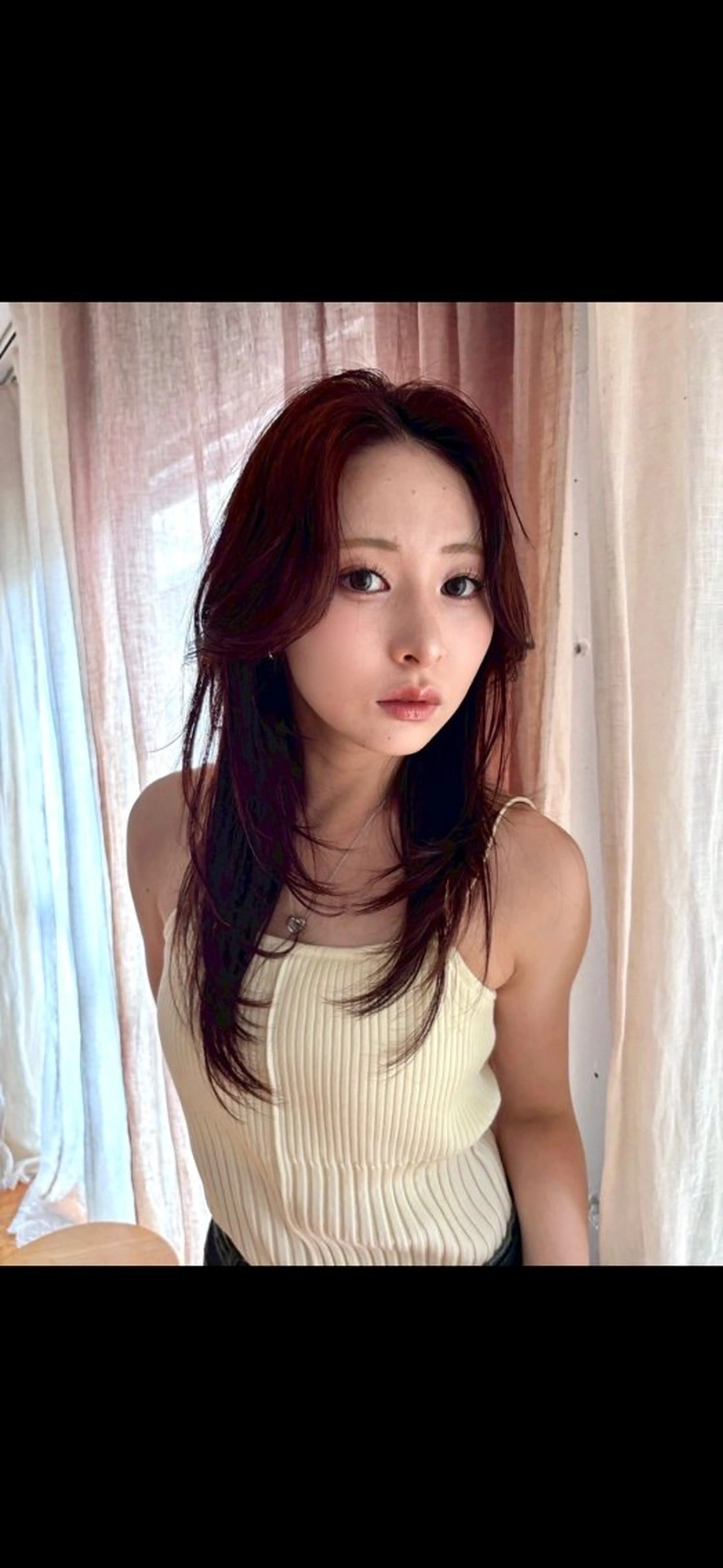 ロング カラー ヘアカラー 𝘕𝘰𝘯🪄🫧 〜うる艶カラー〜のヘアスタイル