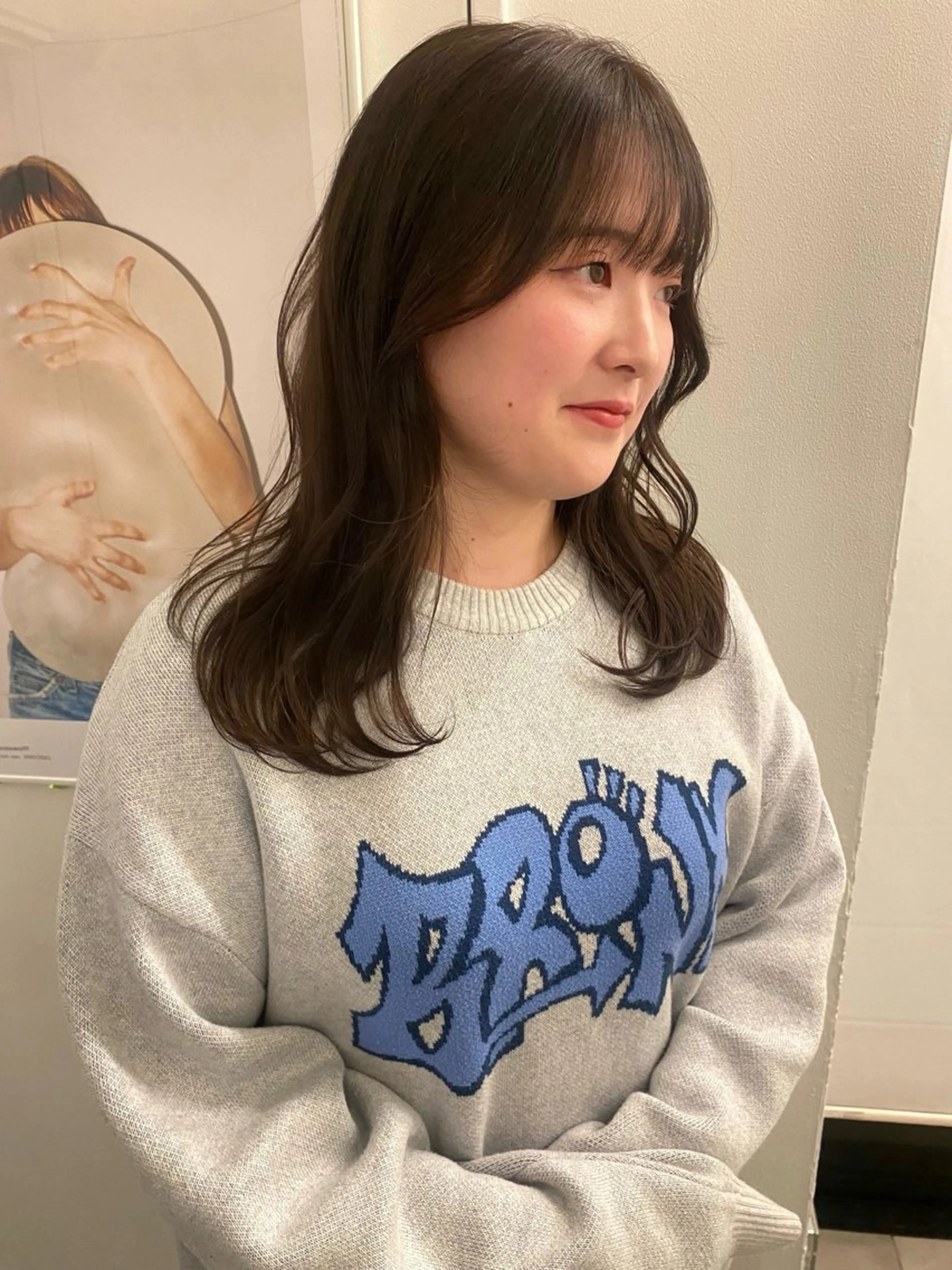 セミロング カラー カット ヘアカラー riria🎀カット /透明感カラーのヘアスタイル