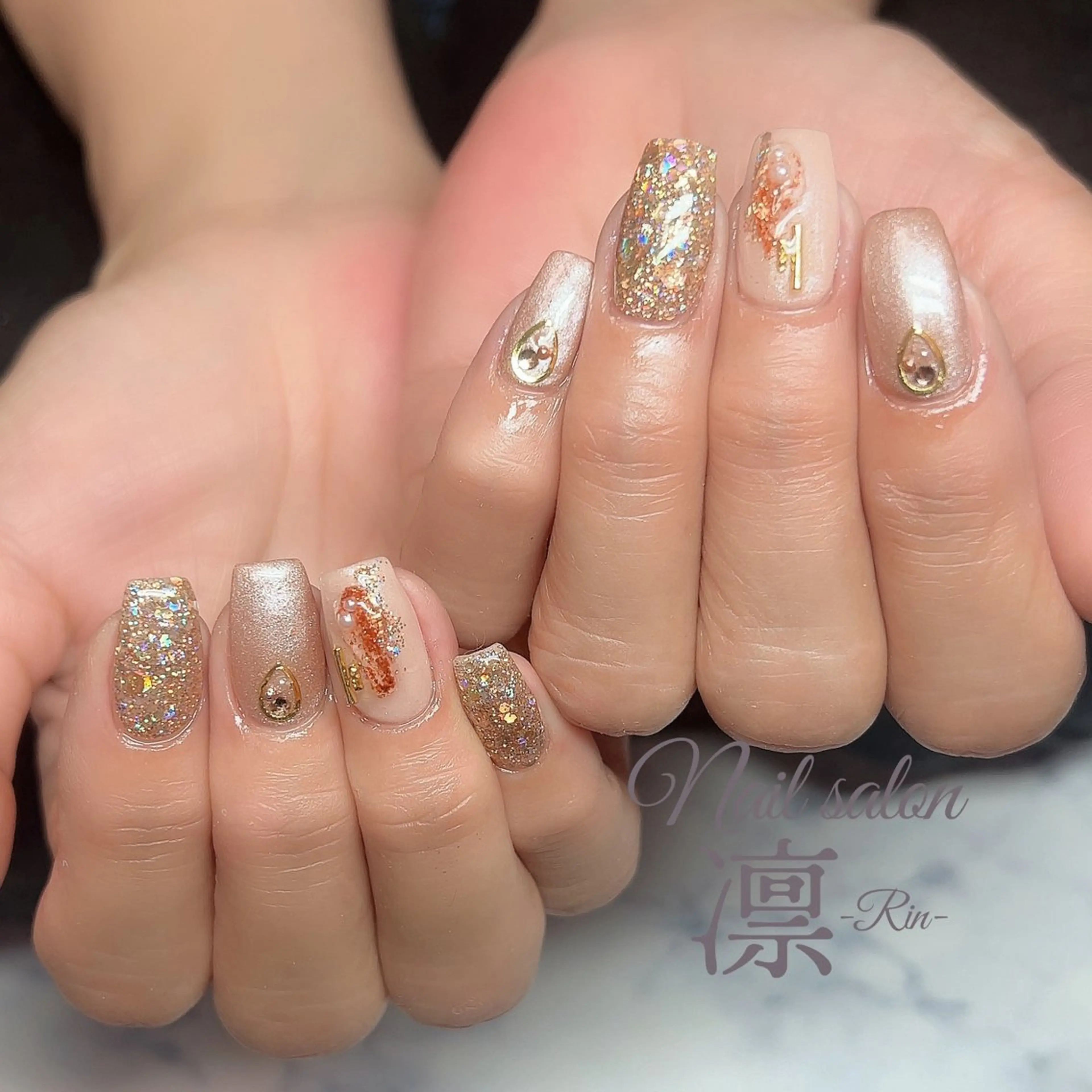 ネイル ジェルネイル private salon凛のネイルデザイン