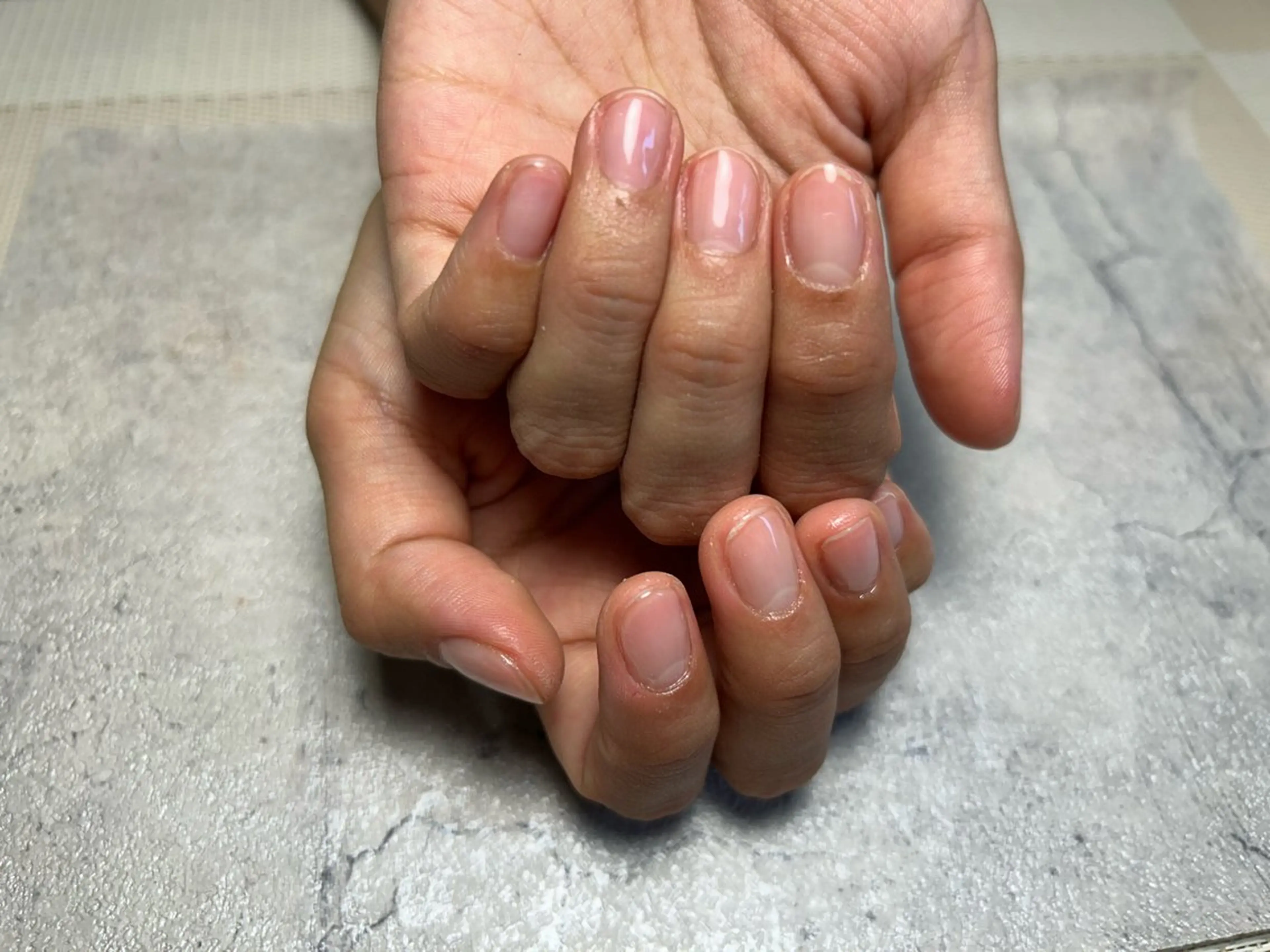 ネイル クリアネイル マットネイル A I R I ♡のネイルデザイン