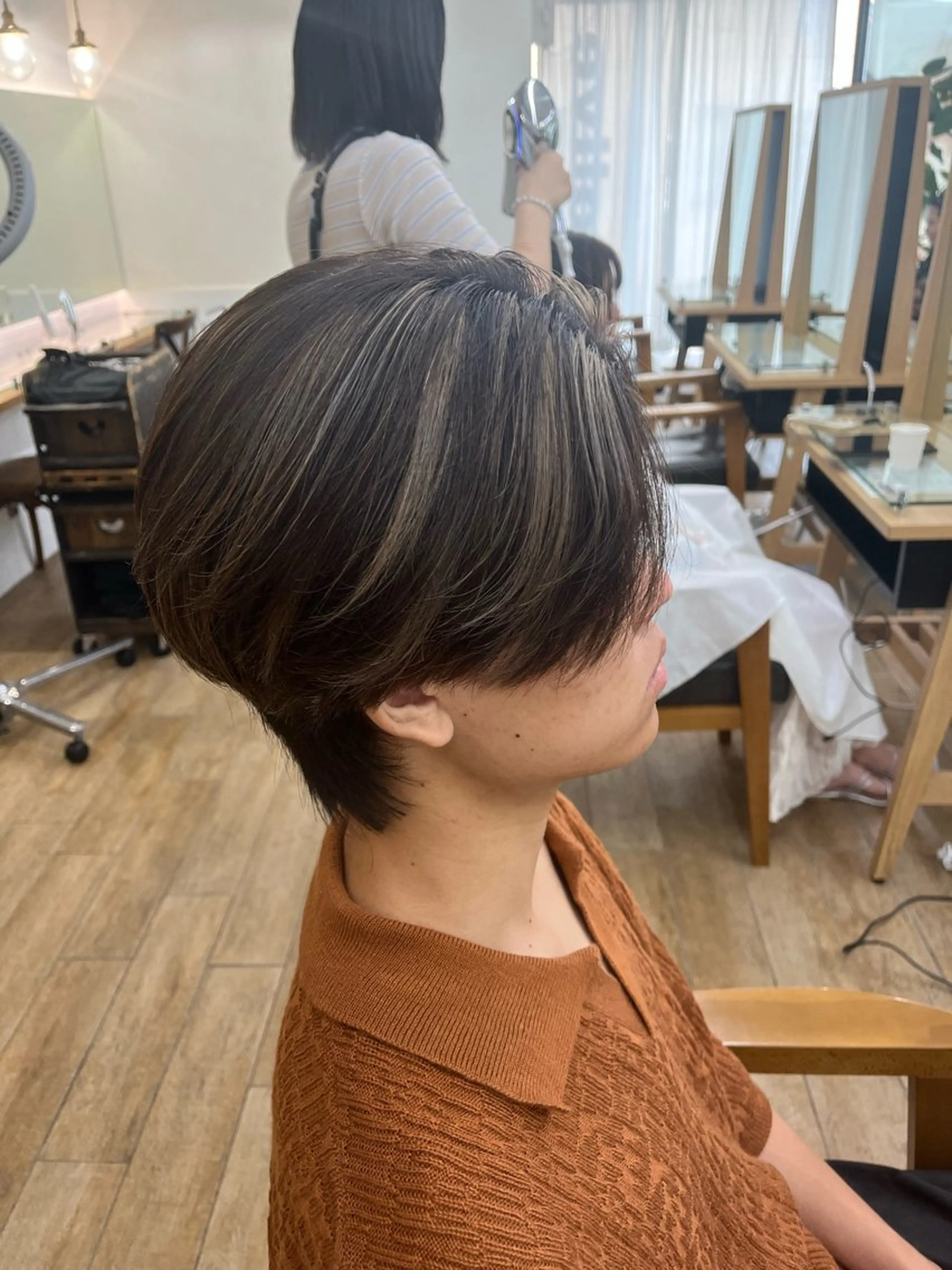 カラー パーマ メンズ ✨メンズパーマ特化 アリサ✨のマツエク・マツパデザイン