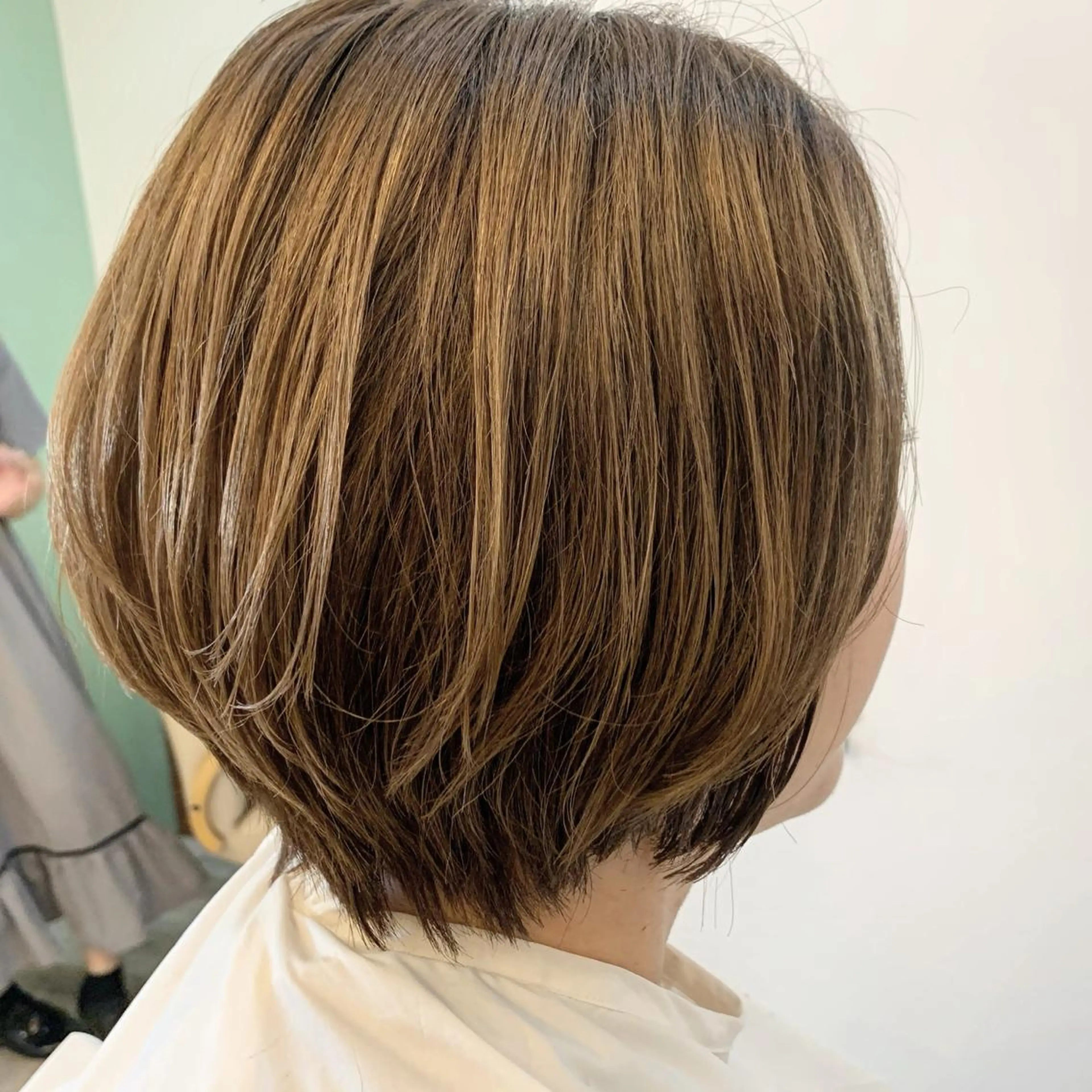 ショート カラー ショートボブ ボブ ショートヘア 似合わせカット得意 仁井亮のヘアスタイル