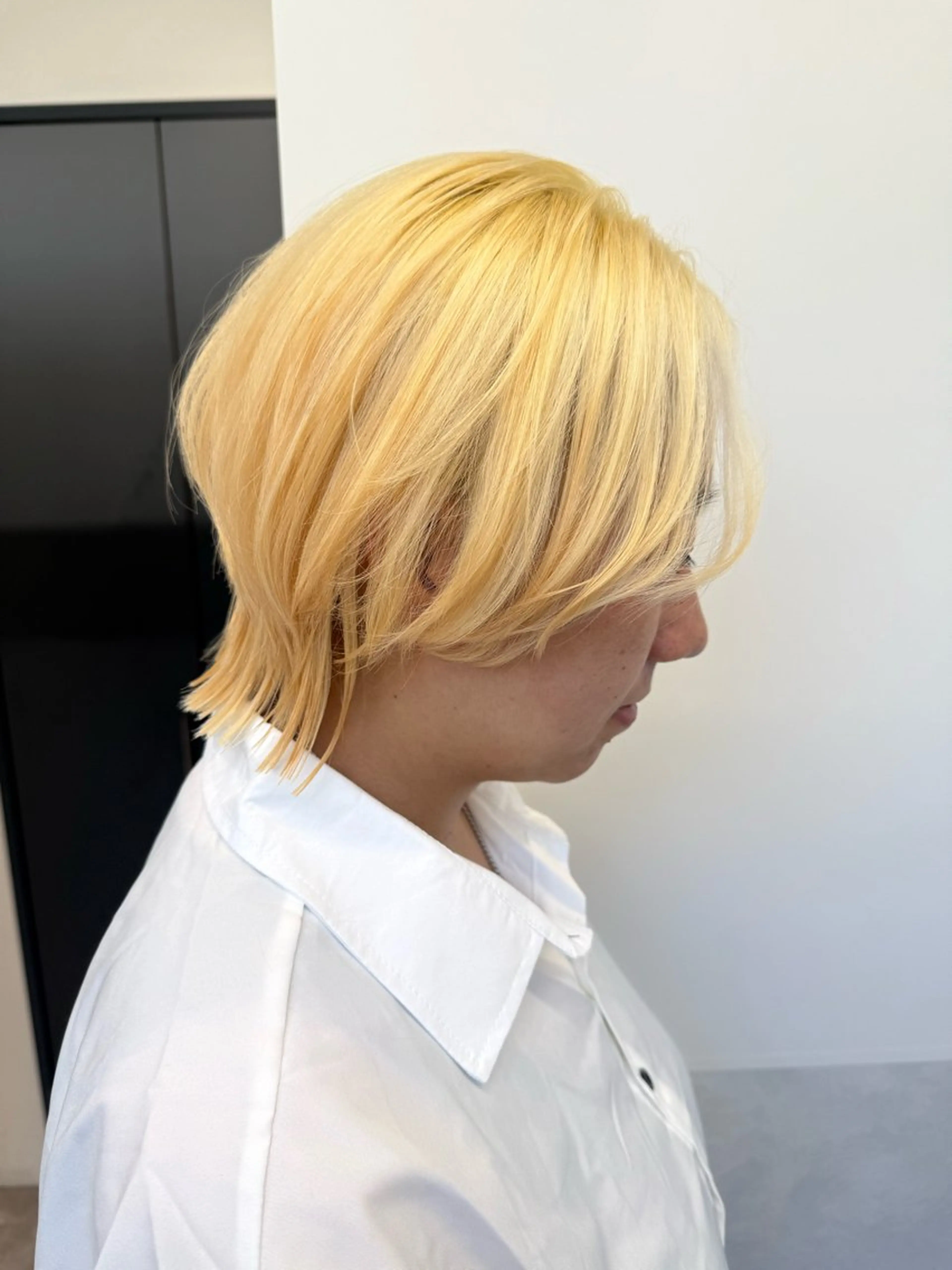 セミロング カラー ベージュカラー ブリーチ 抜きっぱなしブロンド ケアブリーチ ダブルカラー ヘアカラー トリートメント インナーカラー/推し ウルフ/アニメカラーのヘアスタイル