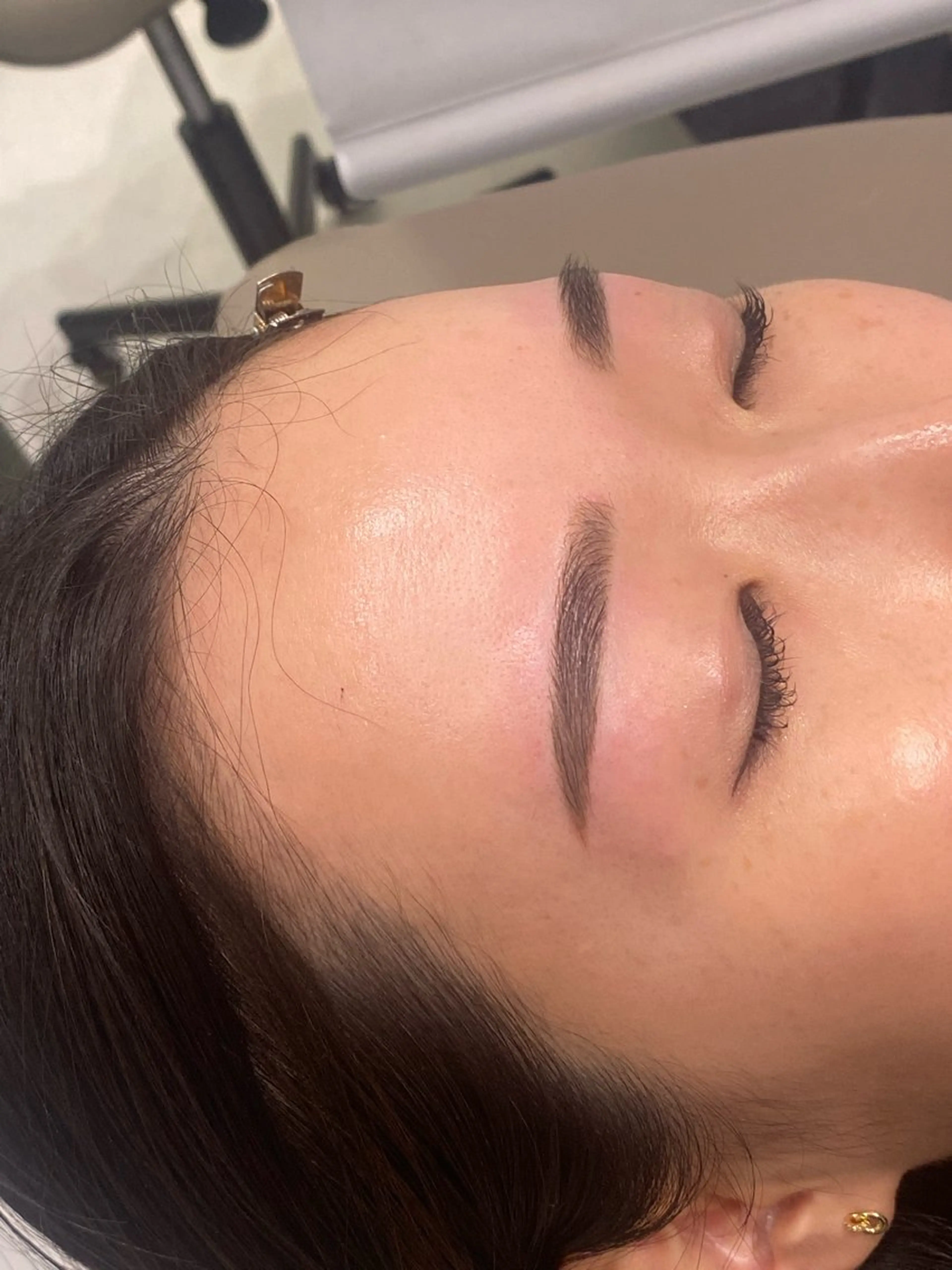 アイブロウ 眉カラー 眉毛ワックス脱毛 西島 雪輝のマツエク・マツパデザイン