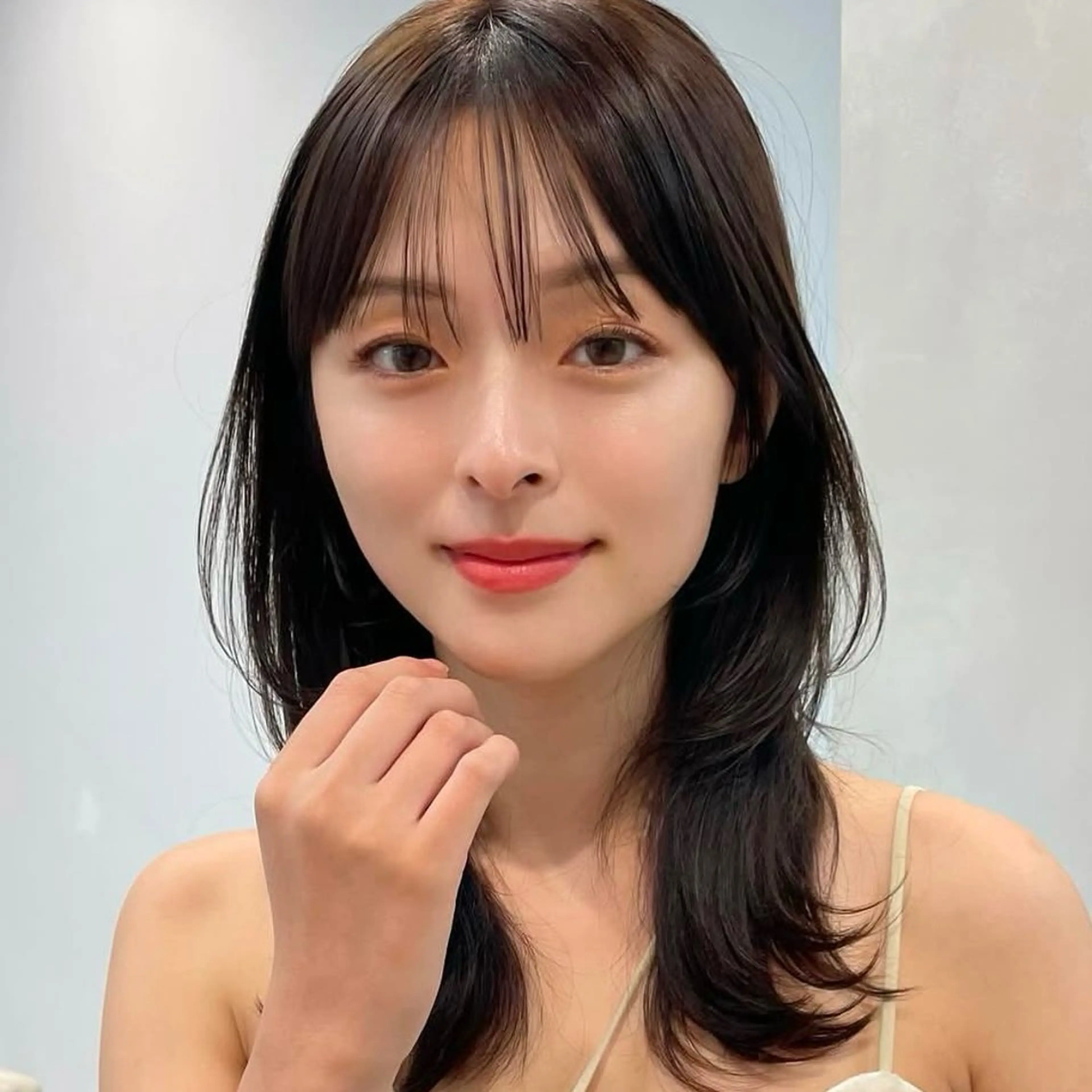 ミディアム レイヤーカット Kinoのヘアスタイル