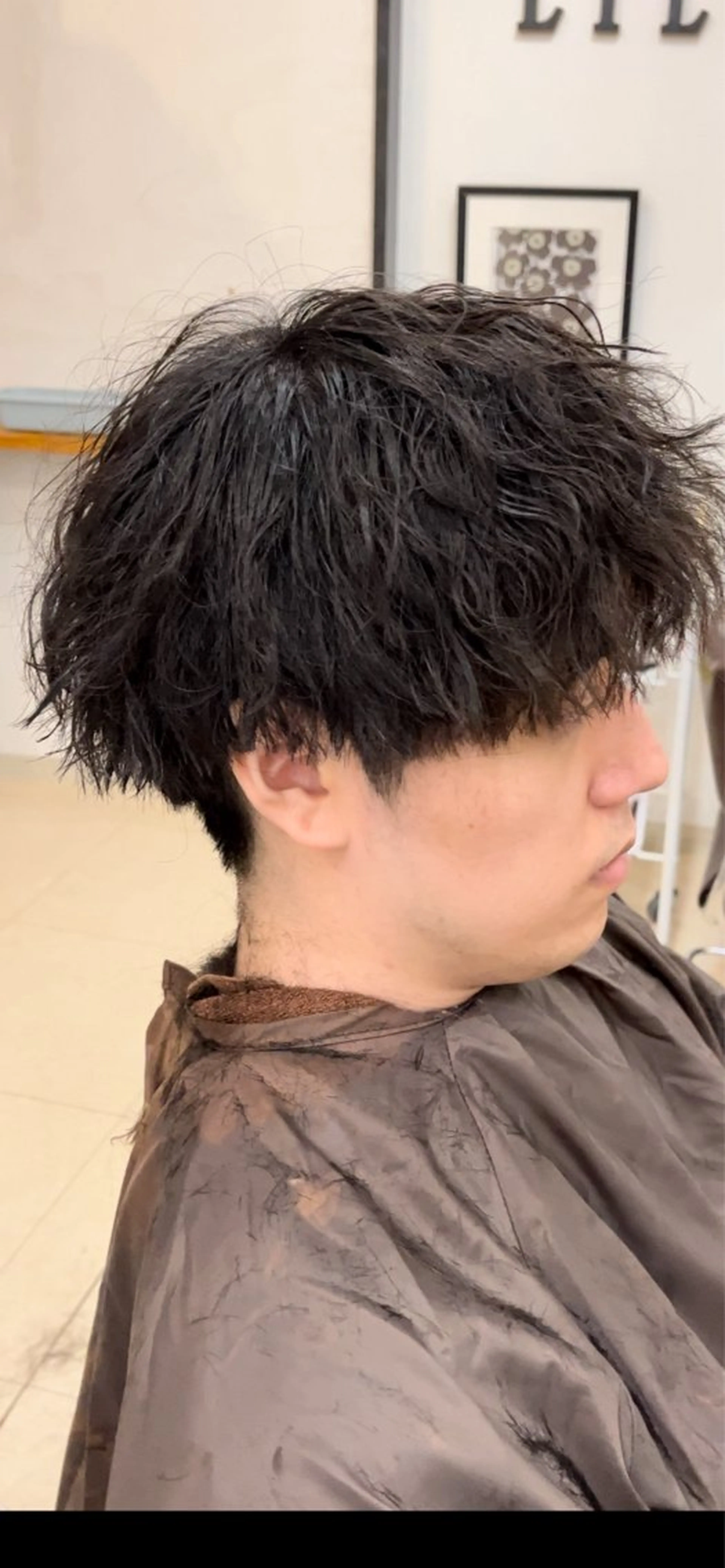 メンズ限定！カットパーマ¥1100~の写真
