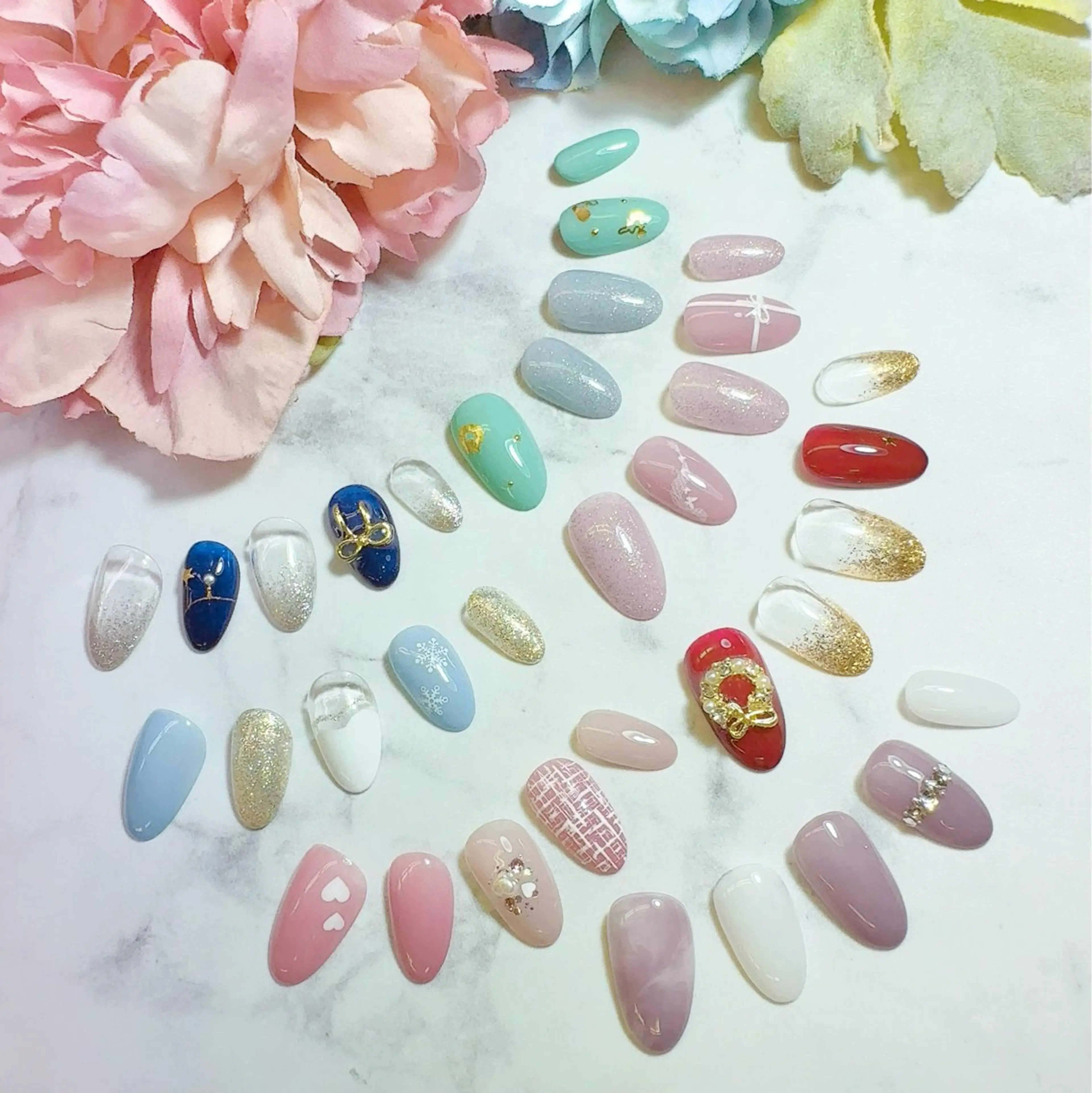 ネイル 冬ネイル クリスマス Nail salon ivory所属・Nail salon ivoryのネイルデザイン