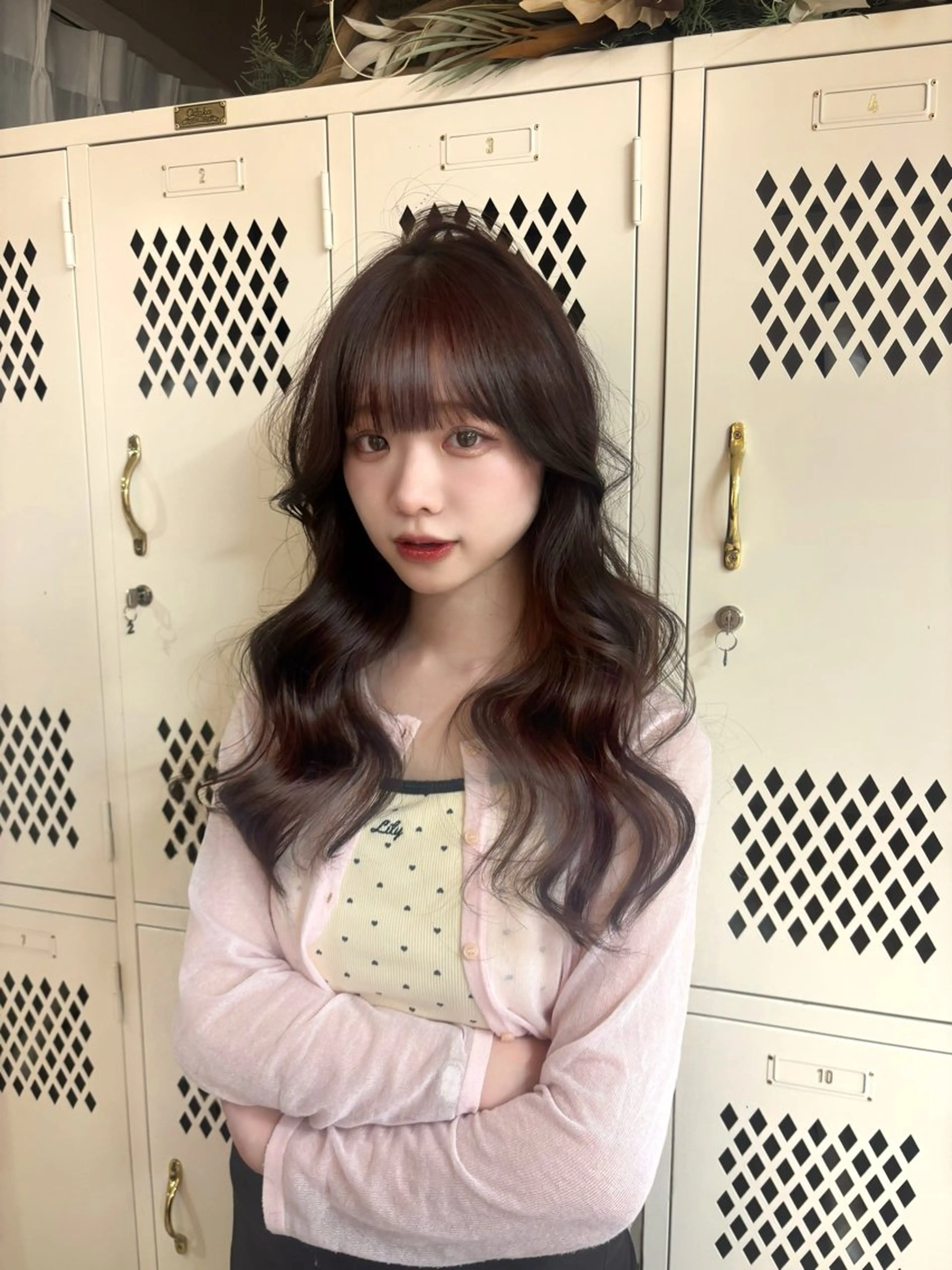 ロング カラー ヘアカラー 韓国ヘア/表参道 ENA🎀🤍のヘアスタイル