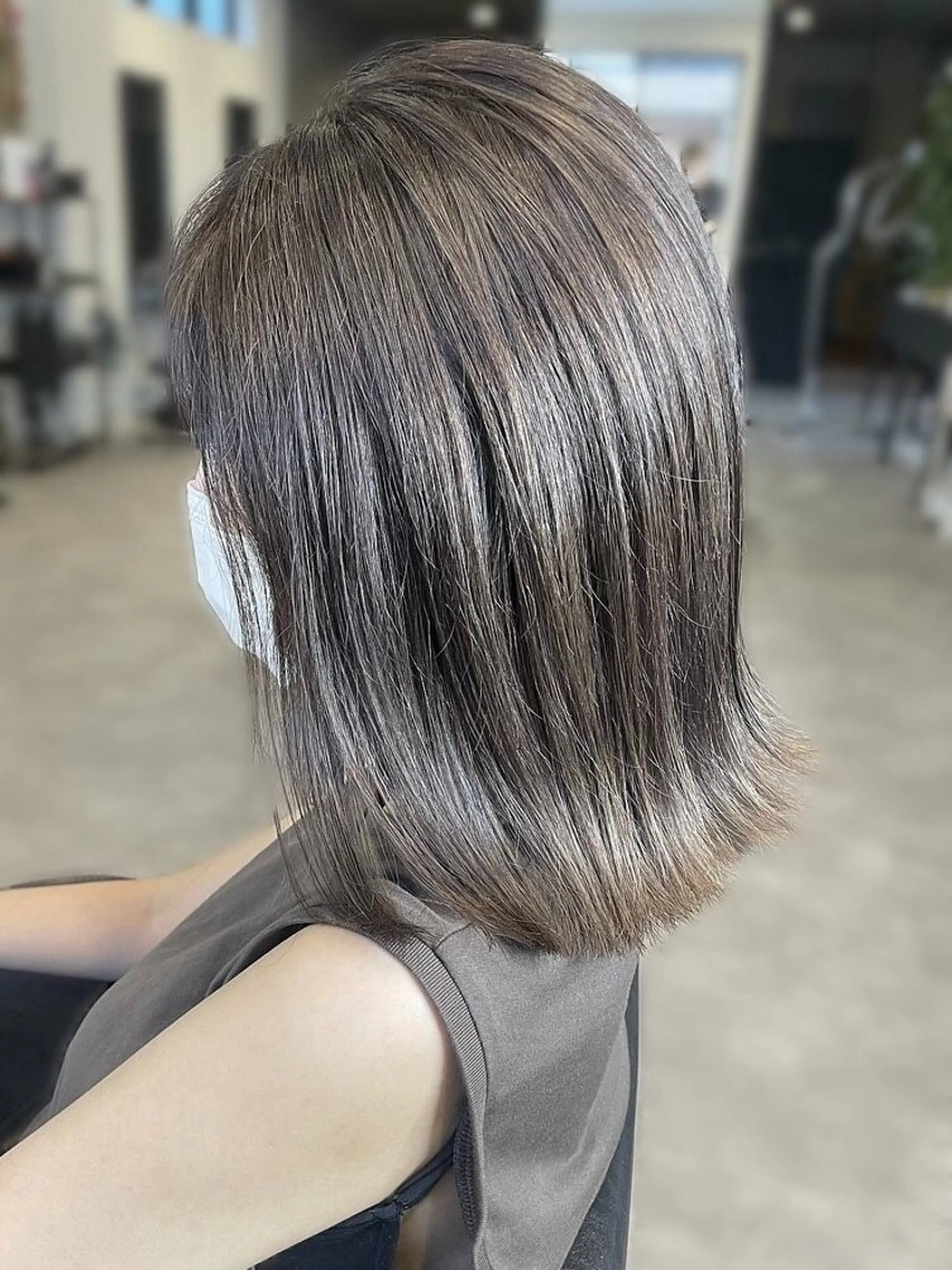 ミディアム 【髪質改善特化 /店長】香月龍太郎のヘアスタイル