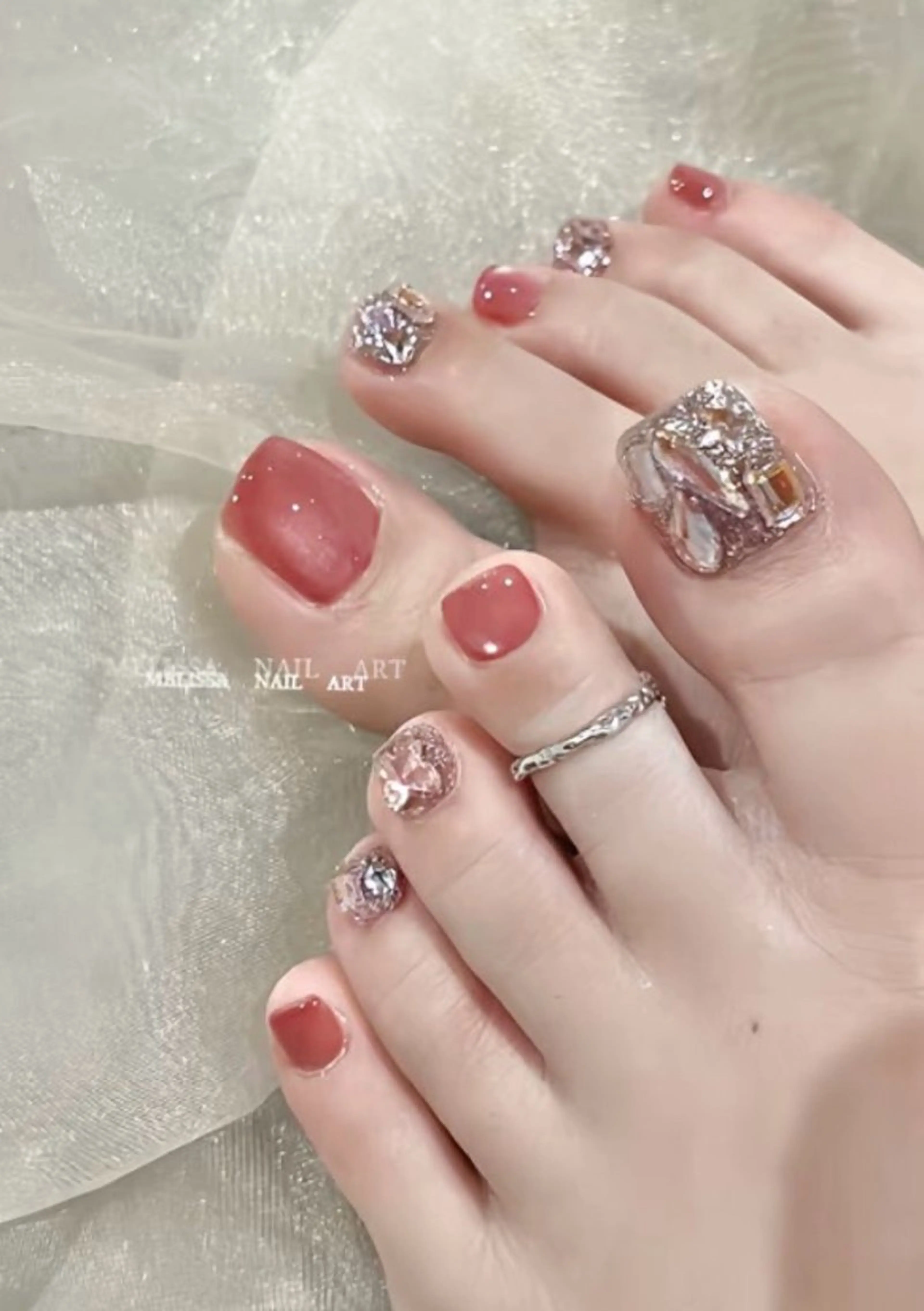ネイル ✿は✿ぴ✿ね✿す✿ 桜美　Kiyokaのネイルデザイン