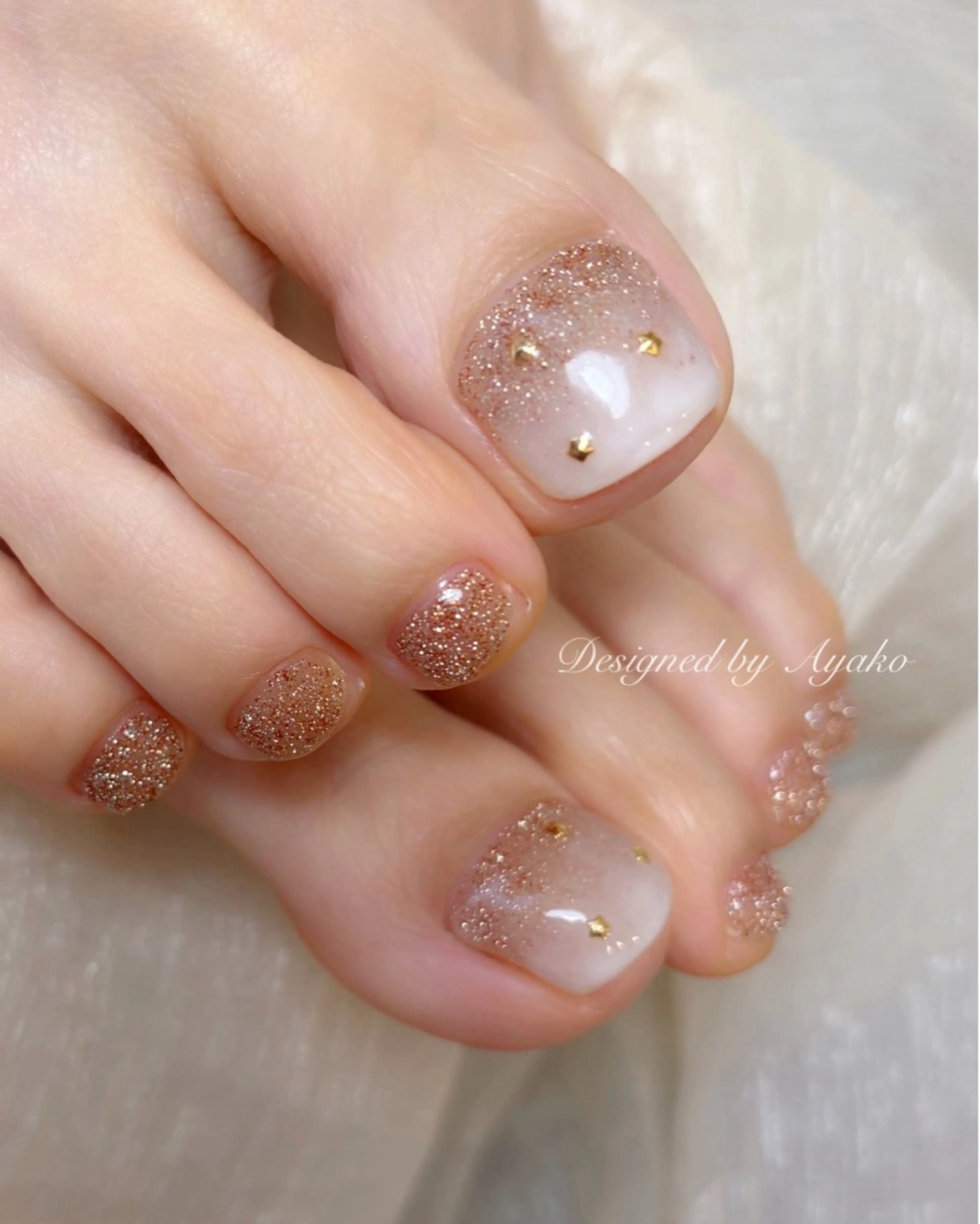 親指アートコースの写真