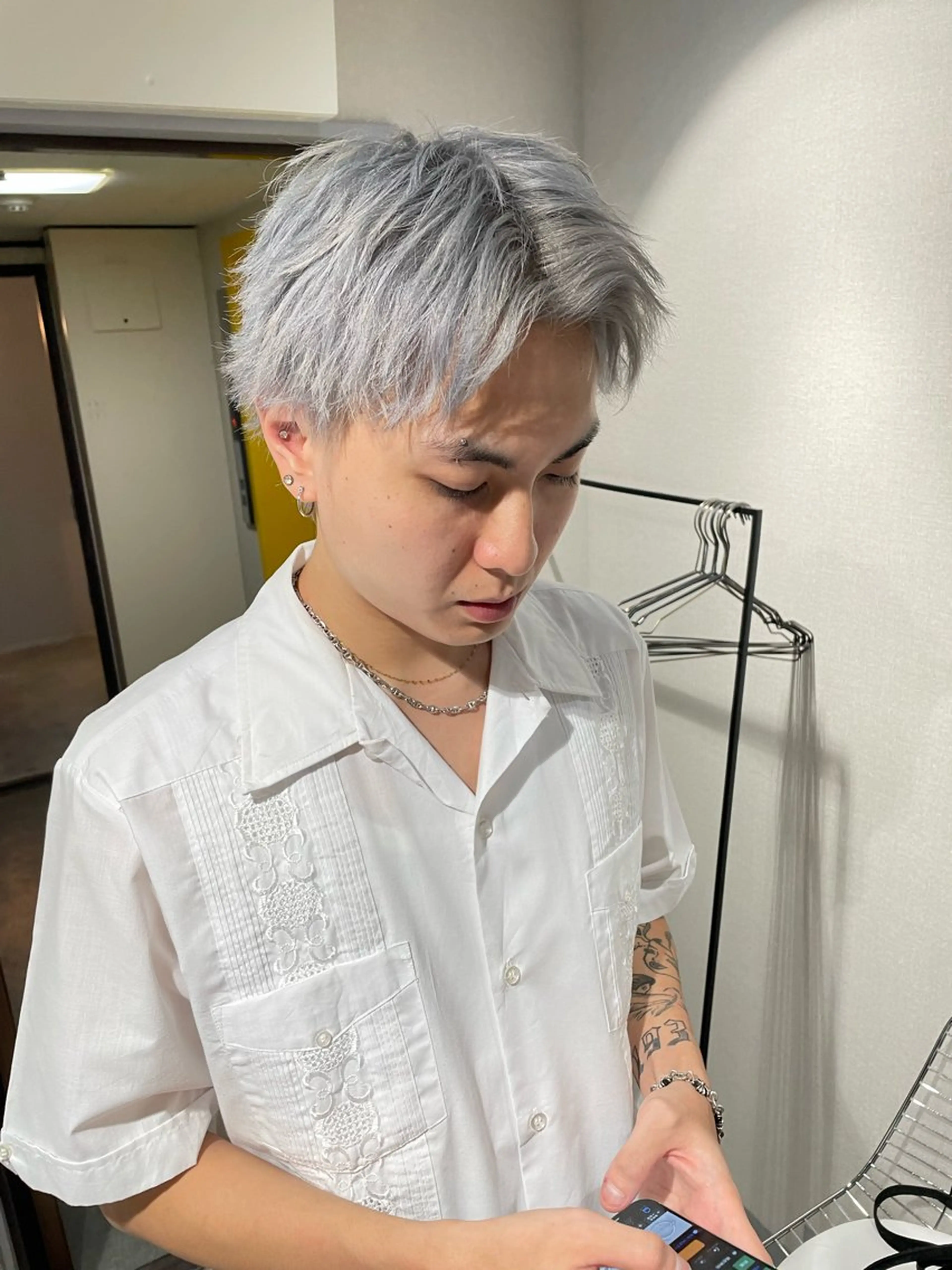 ショート 🌟ブリーチ/ レイヤー渋谷☀️のヘアスタイル