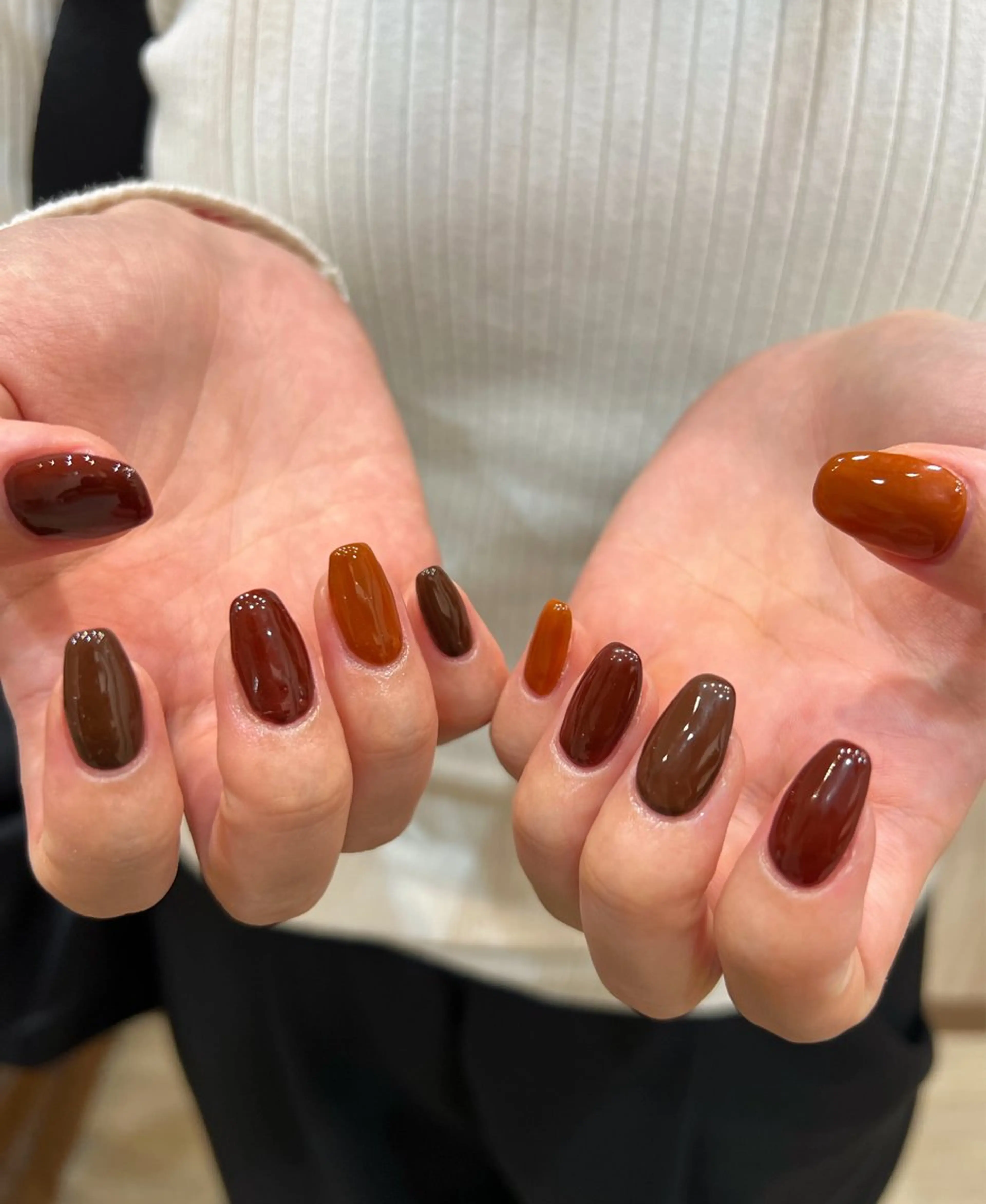 ネイル ハンドネイル ヘアメイクネイリスト 💄💅hidemiのネイルデザイン