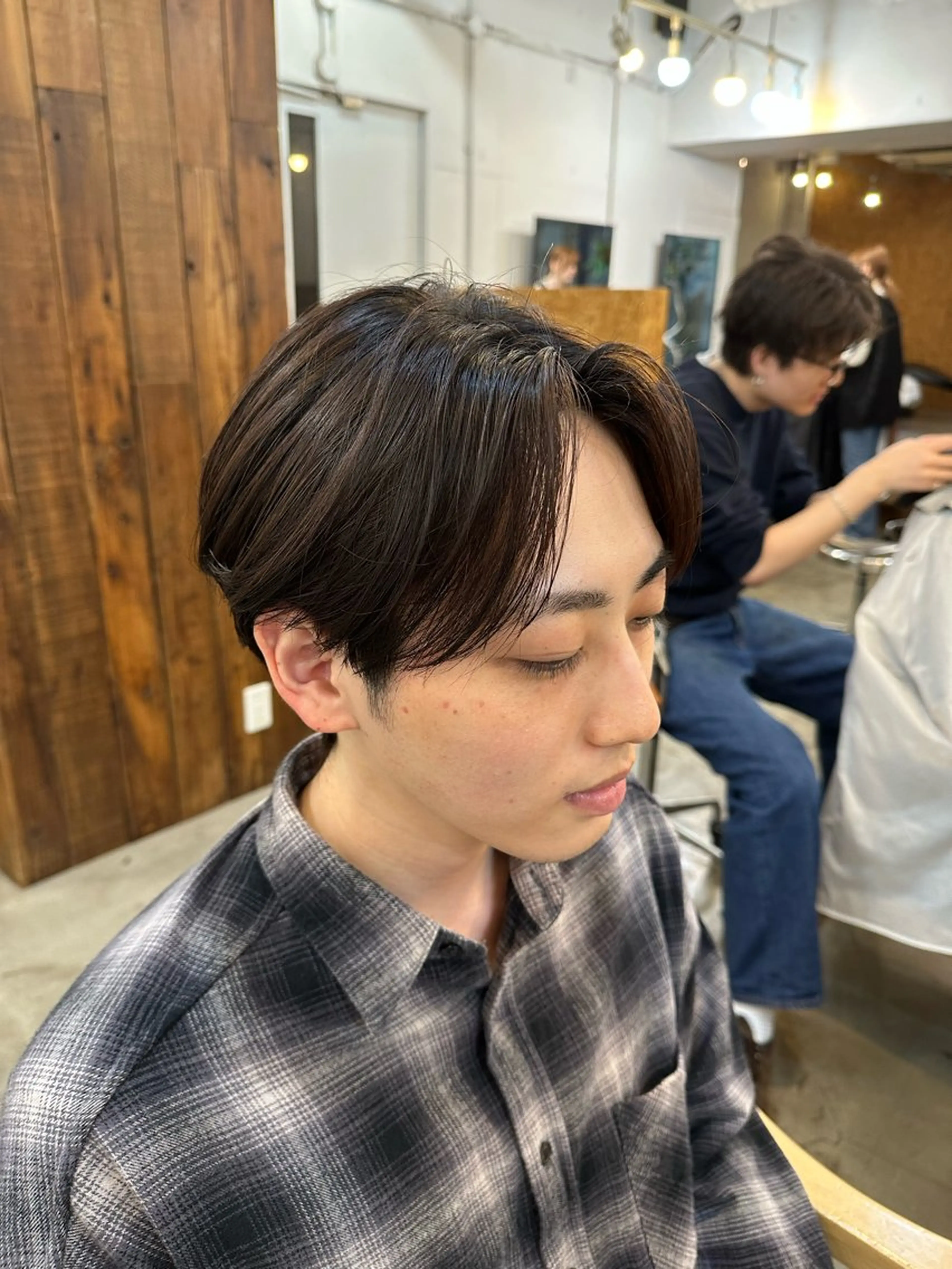 ショート パーマ メンズ 縮毛矯正 カットモデル募集中/ たなかはやとのヘアスタイル