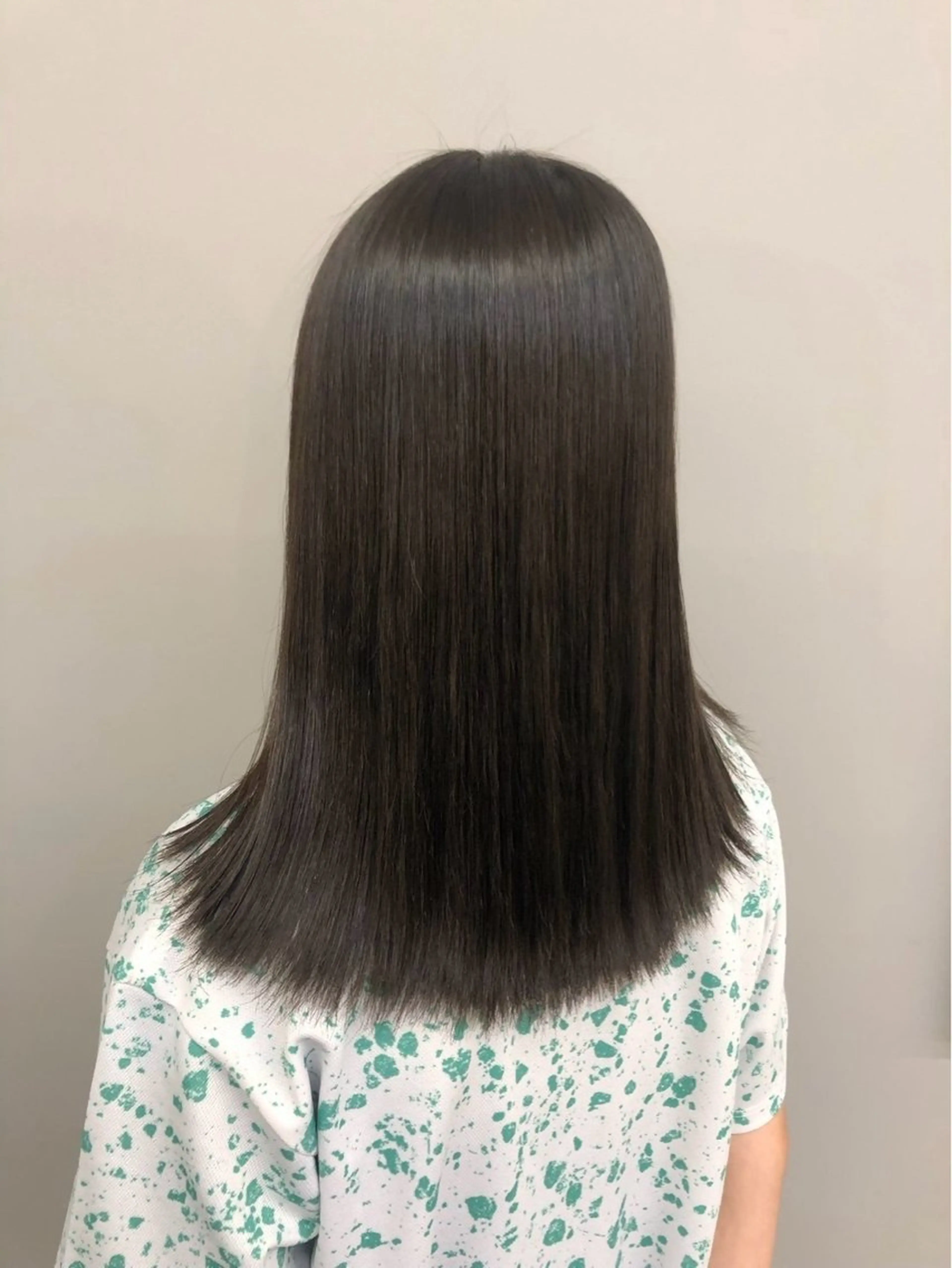 縮毛矯正のみの写真