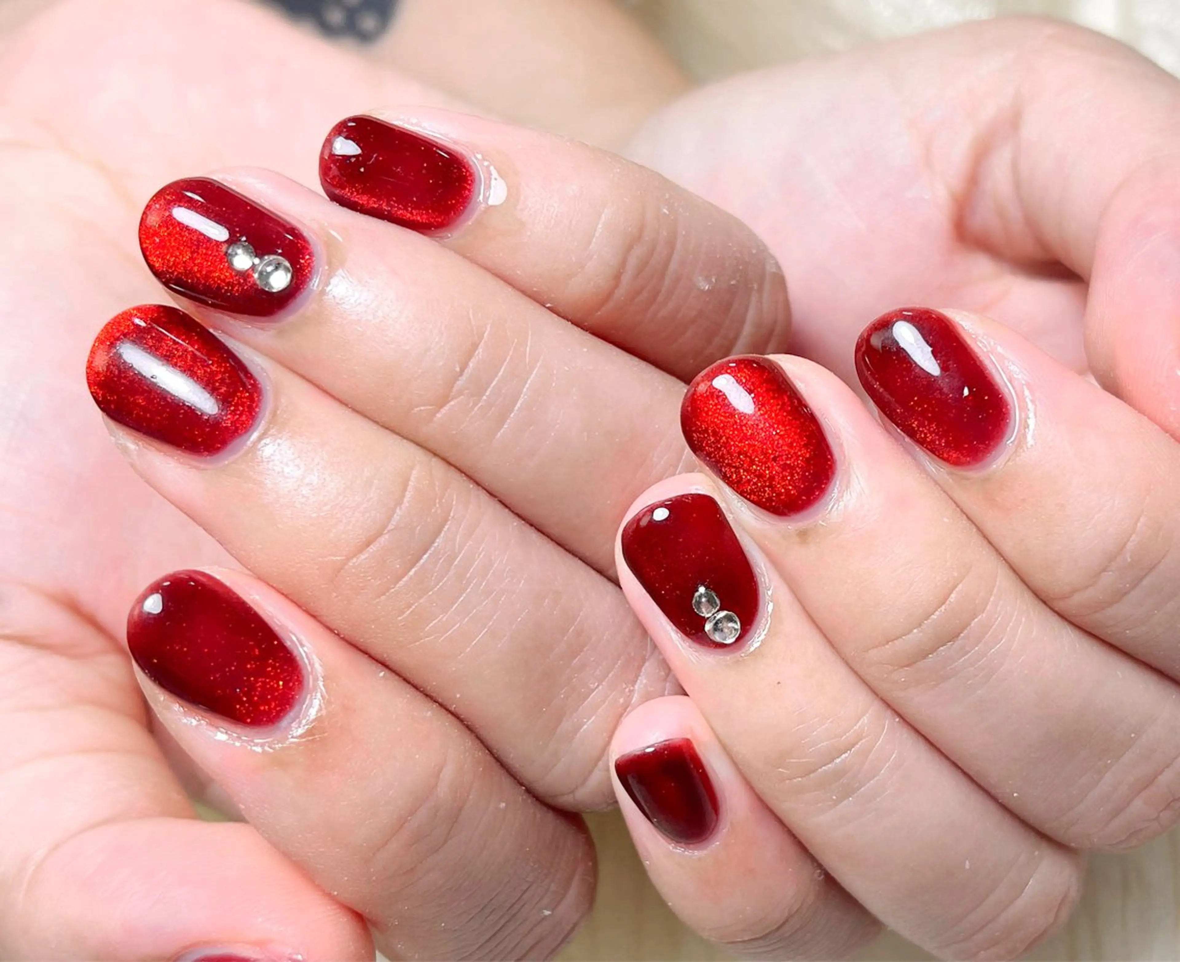 ネイル ハンドネイル 🎀ネイルサロン エクラYUI🎀のネイルデザイン