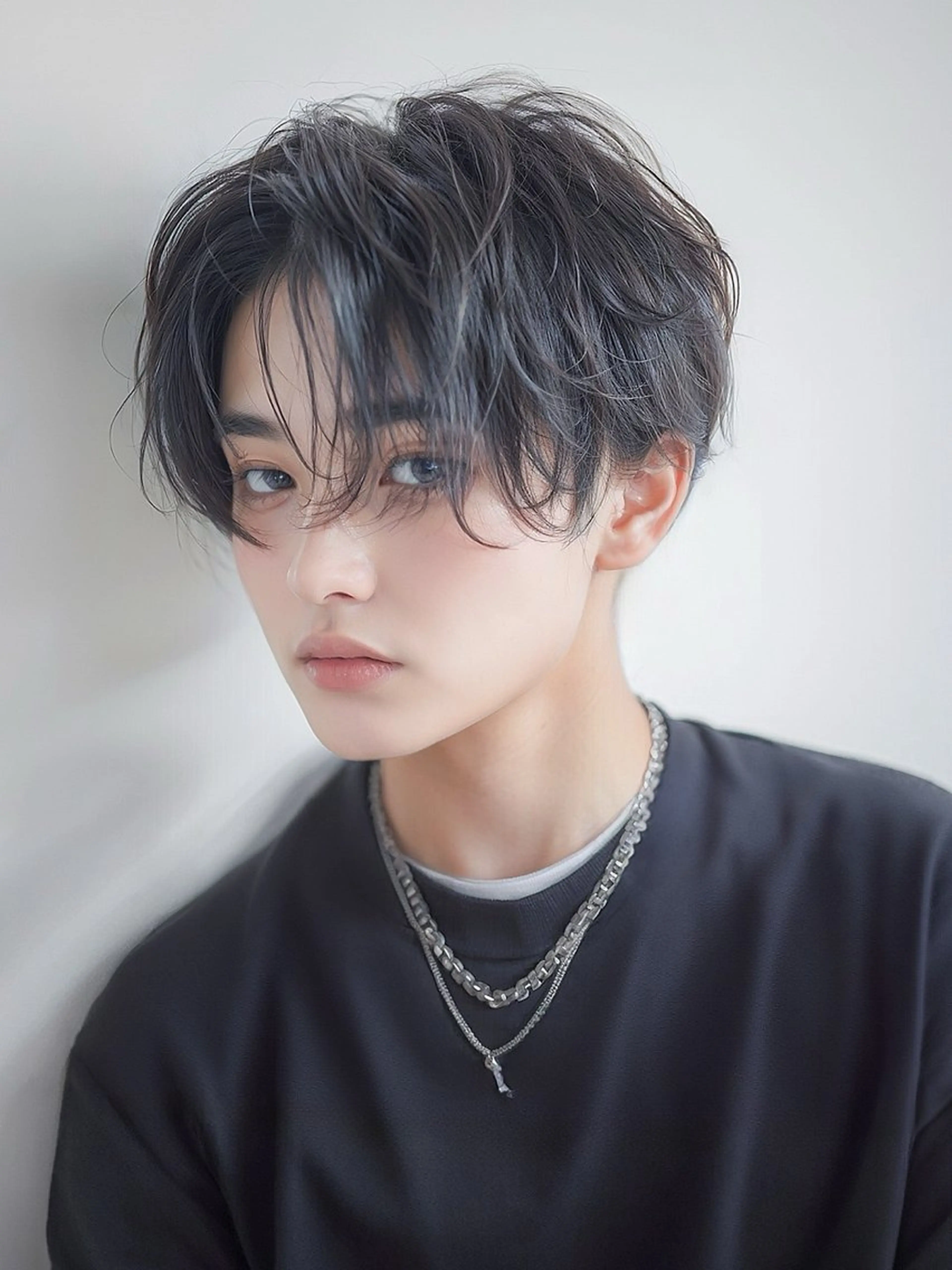 【女性目線のかっこいいラフ感】カット＋ニュアンスパーマ＋生オイルTR ¥7,300の写真