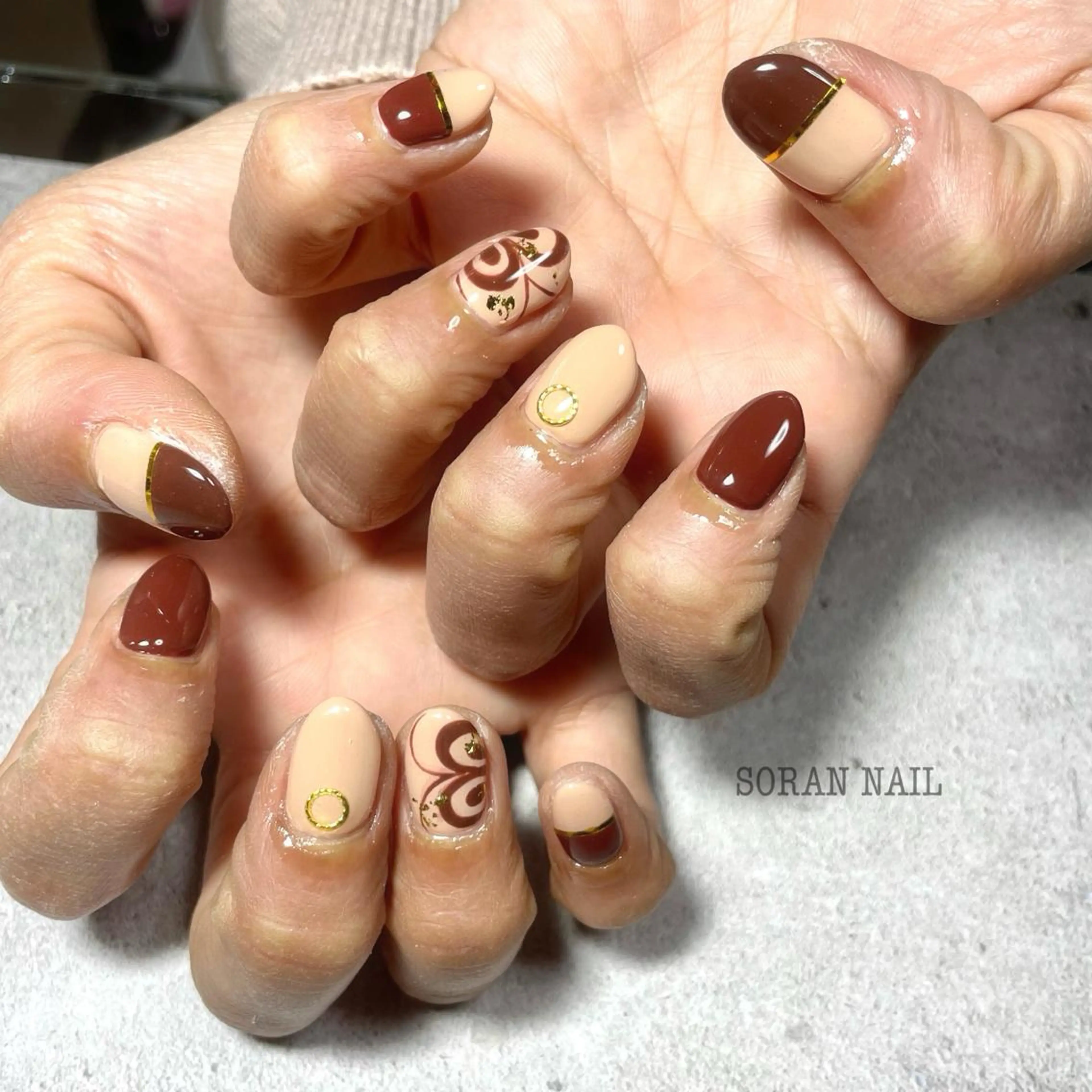 ネイル ハンドネイル soran nailのネイルデザイン