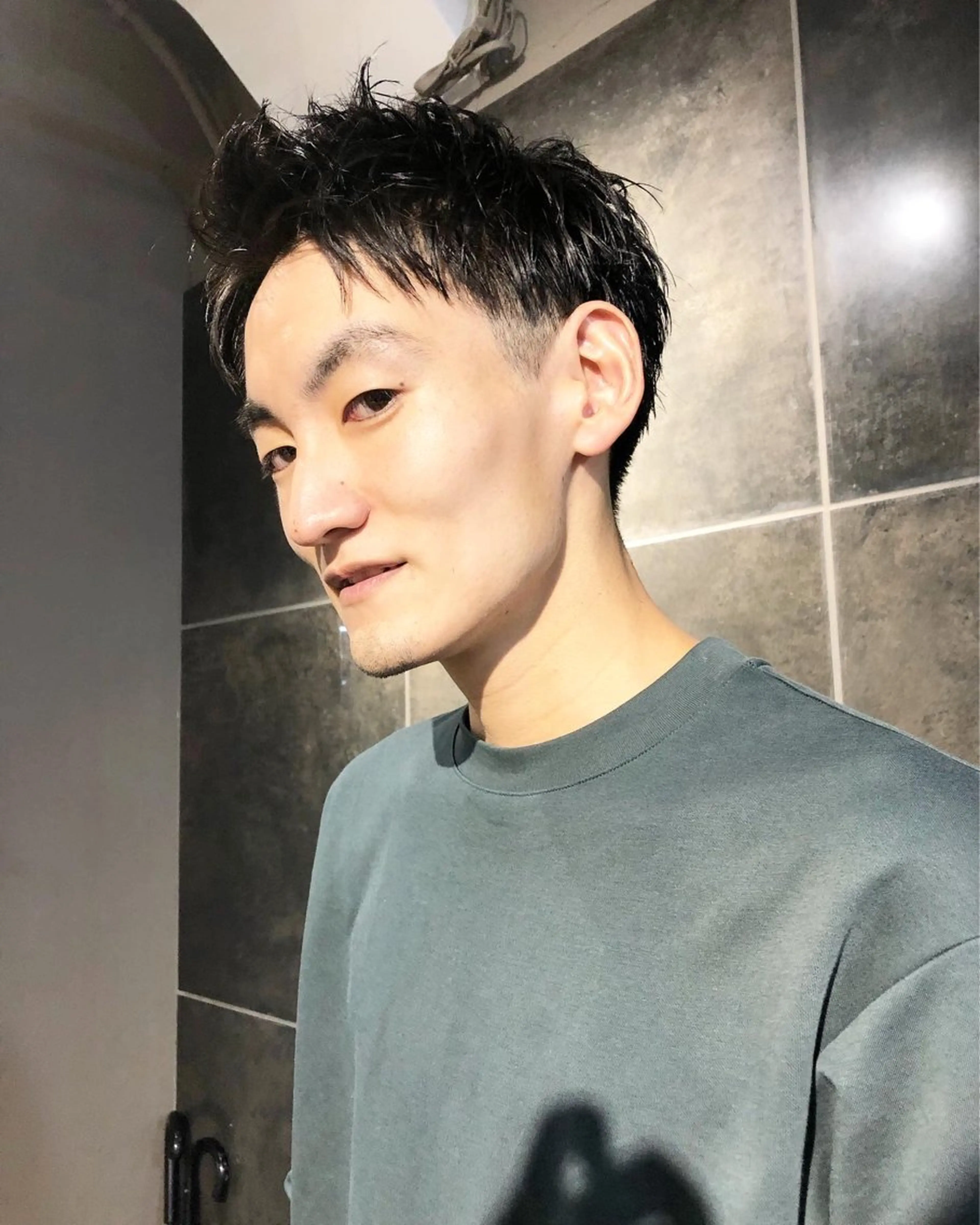 ヘアアレンジ メンズ カット トリートメント ヘアセット メンズ特化✂️栗原 侑也のヘアスタイル