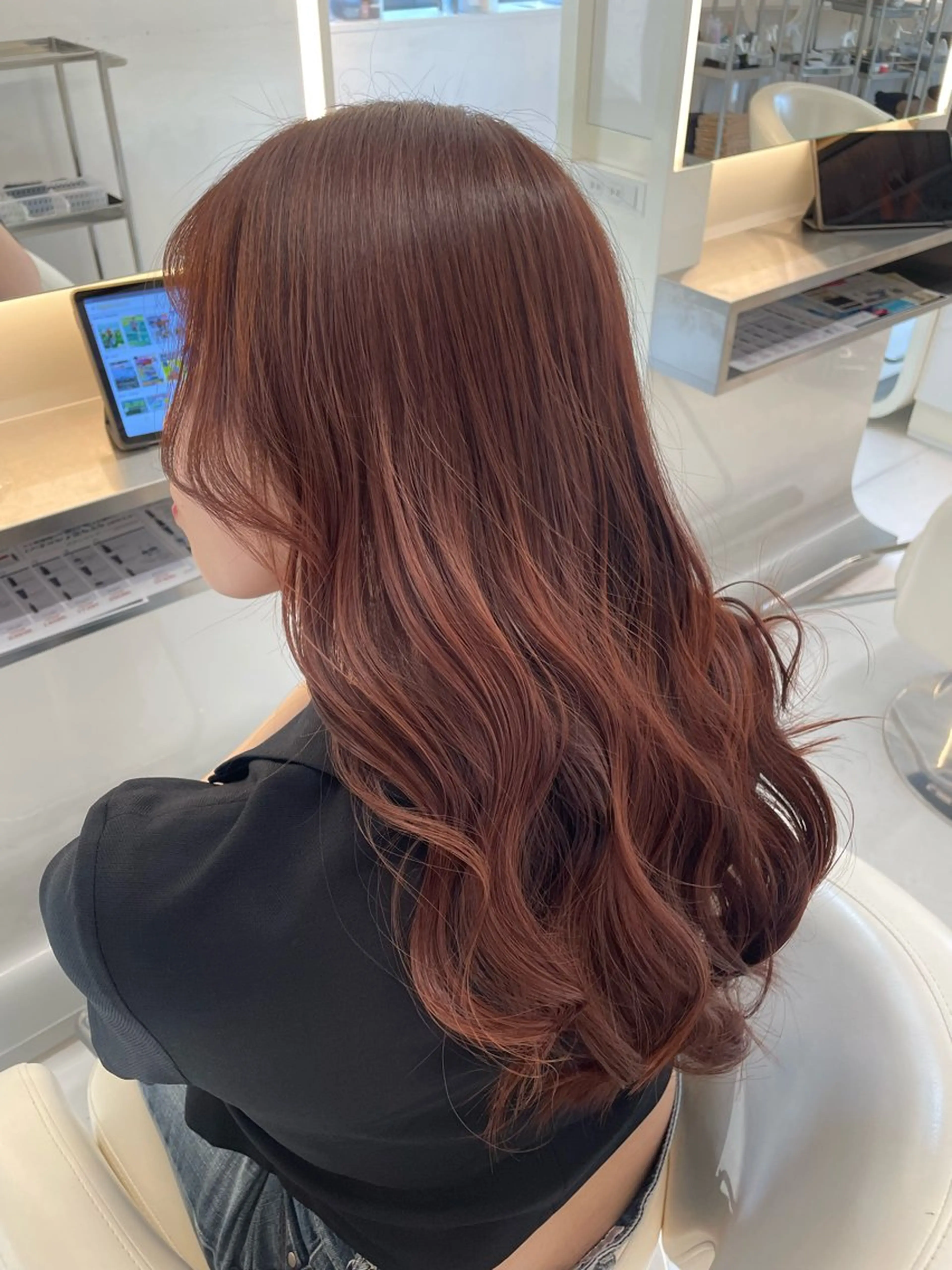 ロング カラー カット ヘアカラー トリートメント 💈髪質改善メニュー 佐藤 萌💈のヘアスタイル