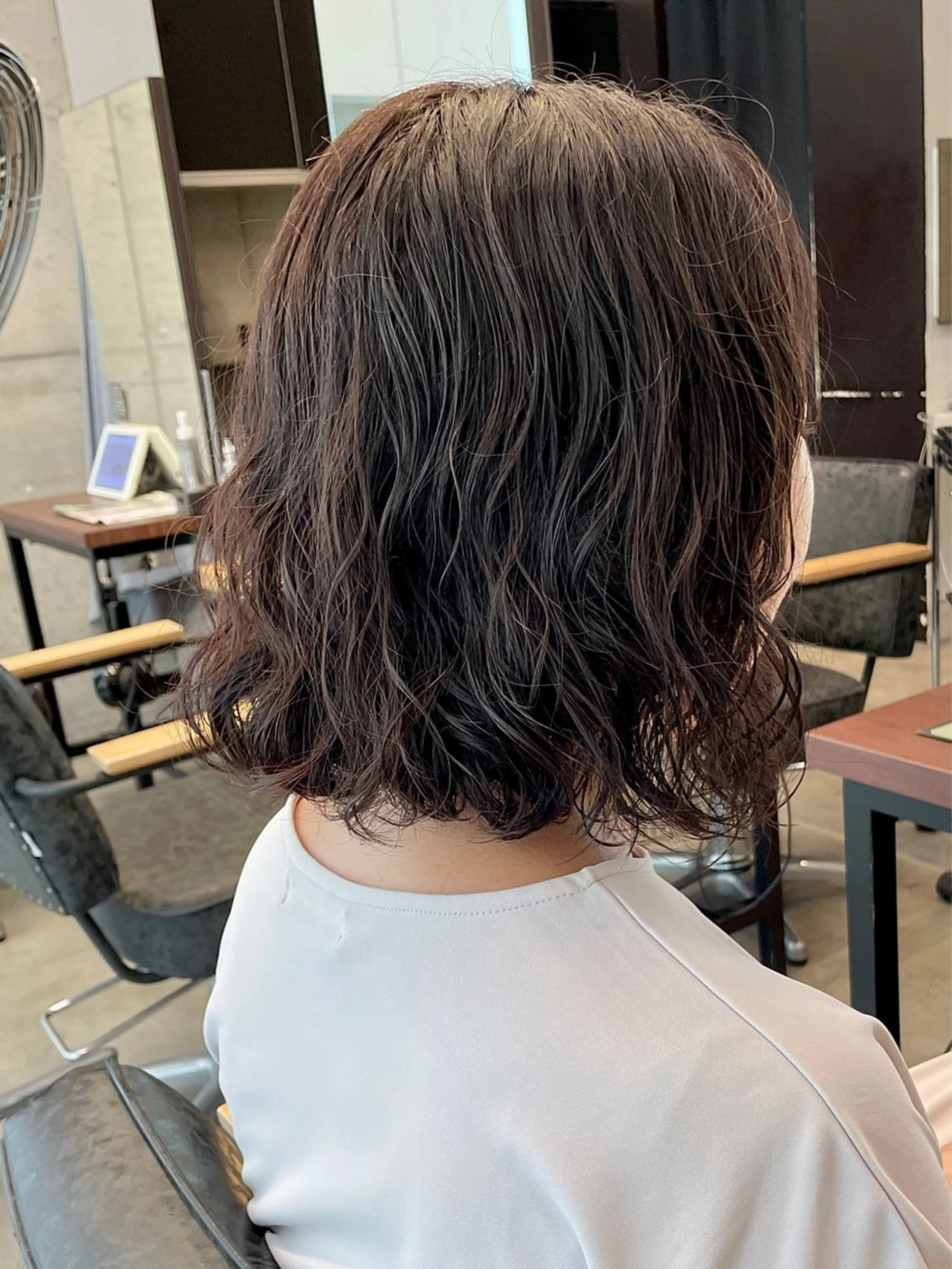 レディースカットショート​〜​ボブパーマ【特徴、補足説明をご覧になってご理解して頂いてからご予約をお願い致します。】の写真
