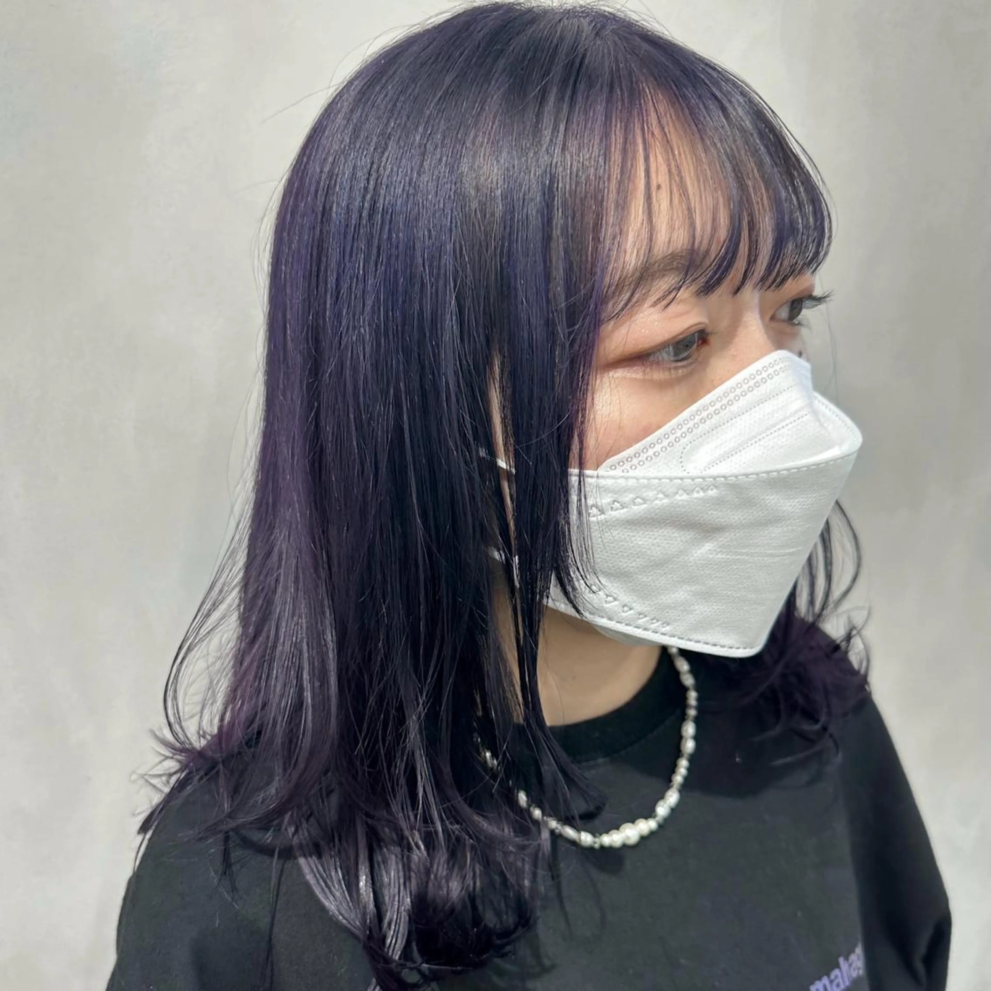 ミディアム カラー ヘアカラー トリートメント デザインカラー/パー マ🦖外岡咲希🦖のヘアスタイル