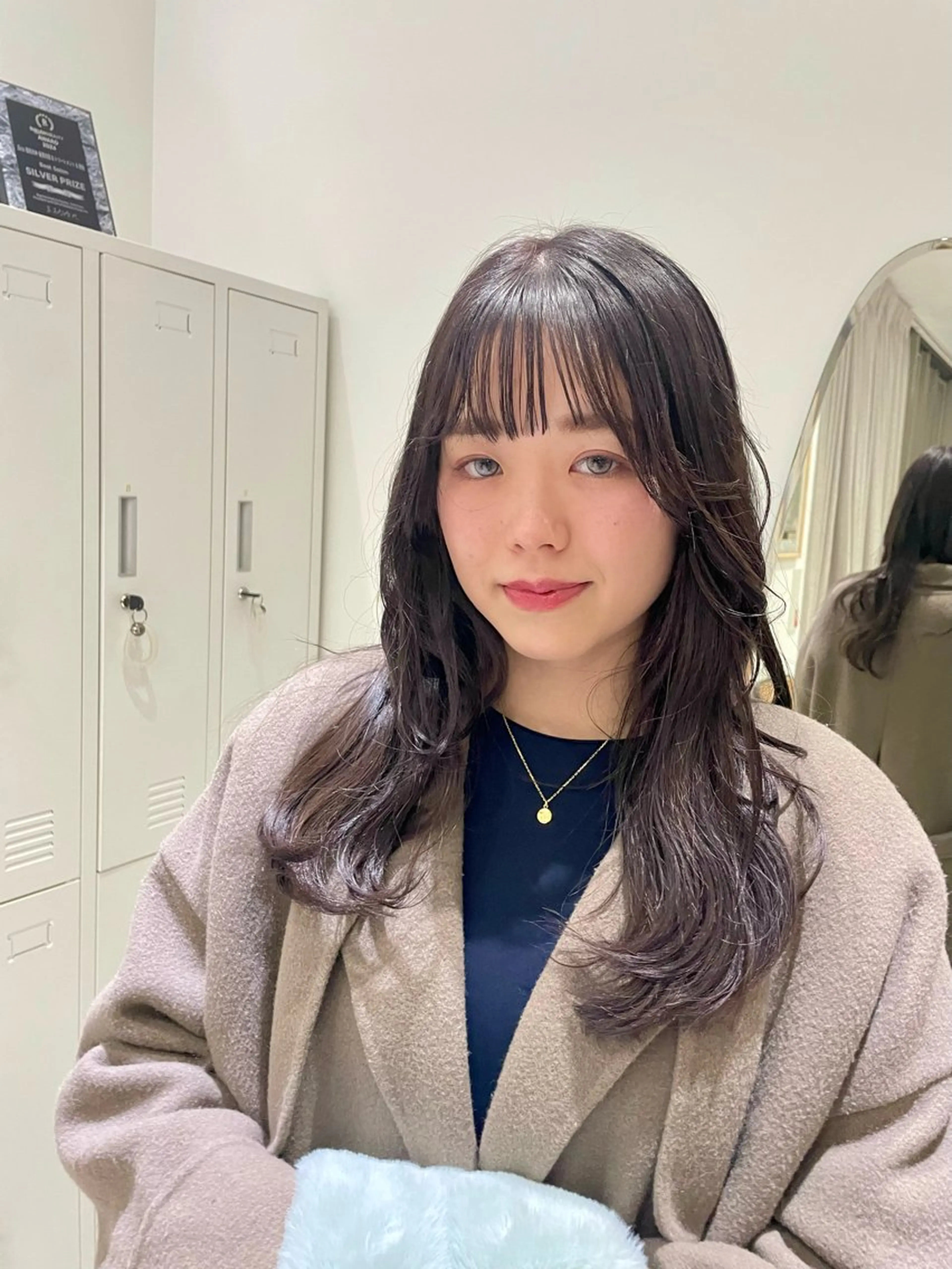 セミロング カラー Zina美髪矯正/ 髪質改善　関のヘアスタイル