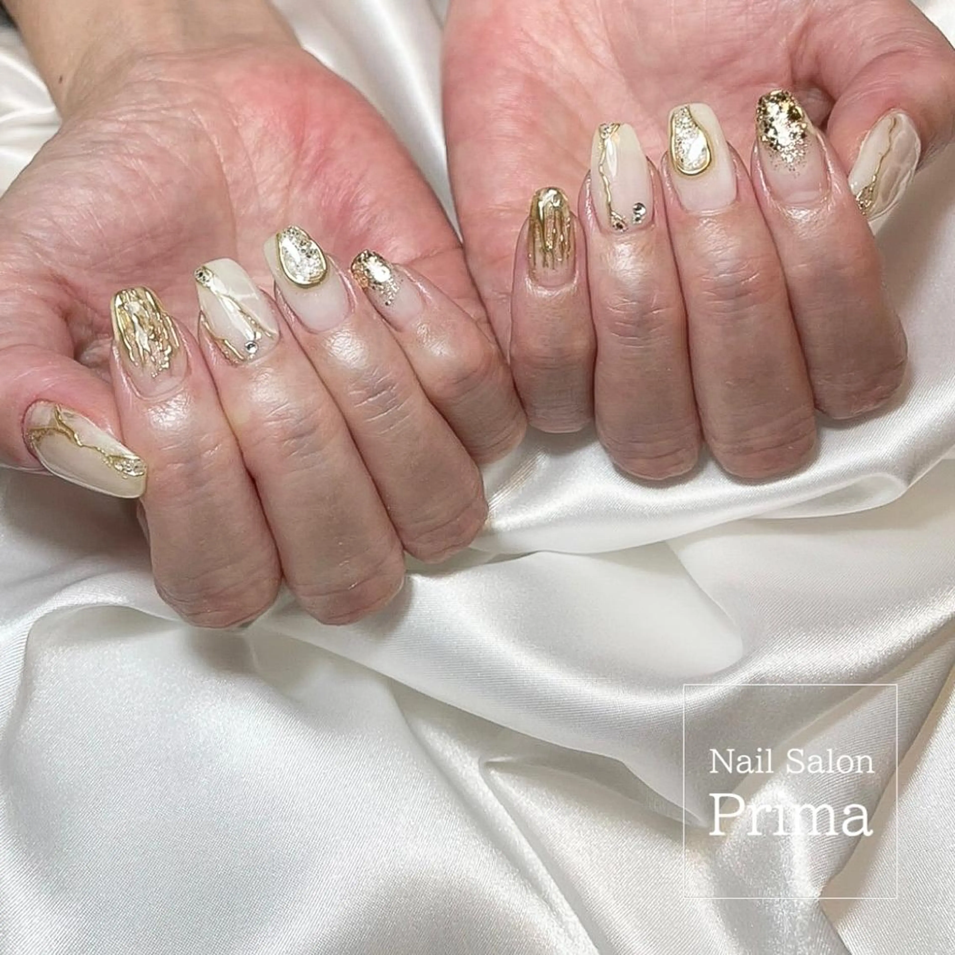 セミロング ネイル SalonPrima Nail & Eyeのネイルデザイン