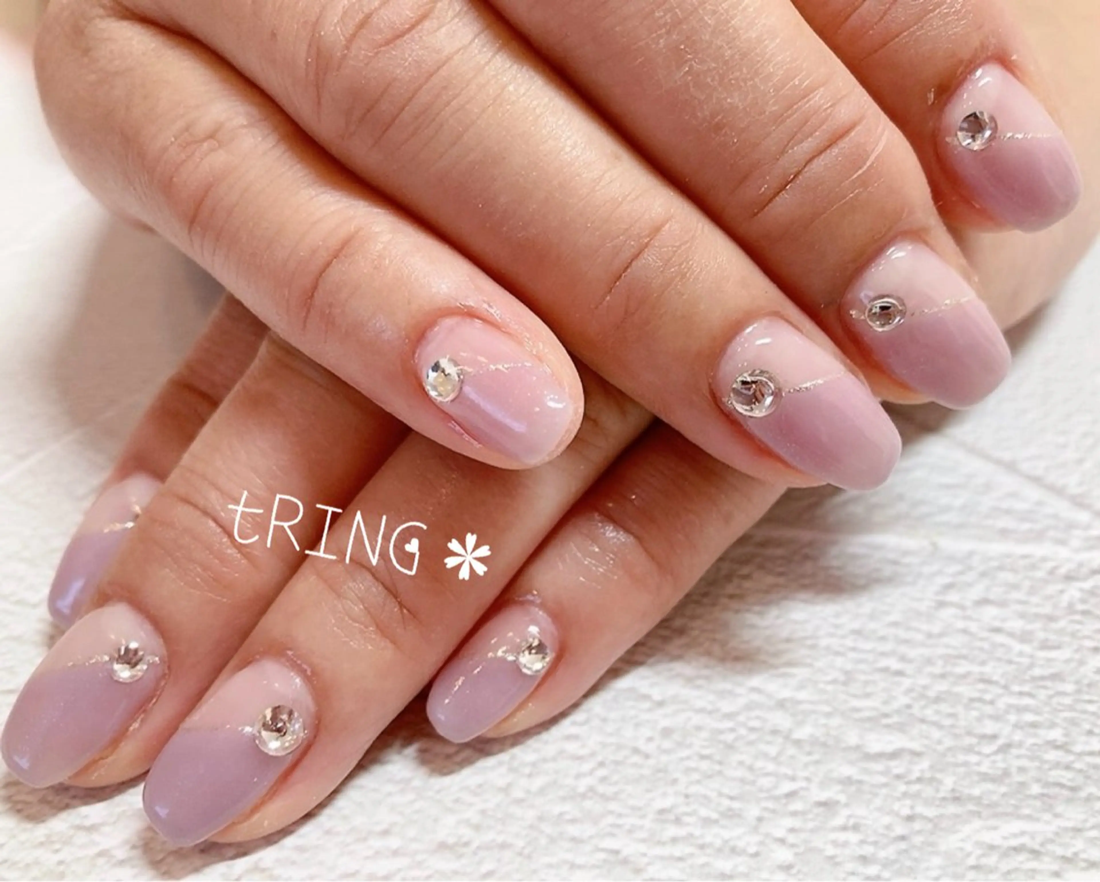 ネイル ハンドネイル tRING* しいの木台のネイルデザイン