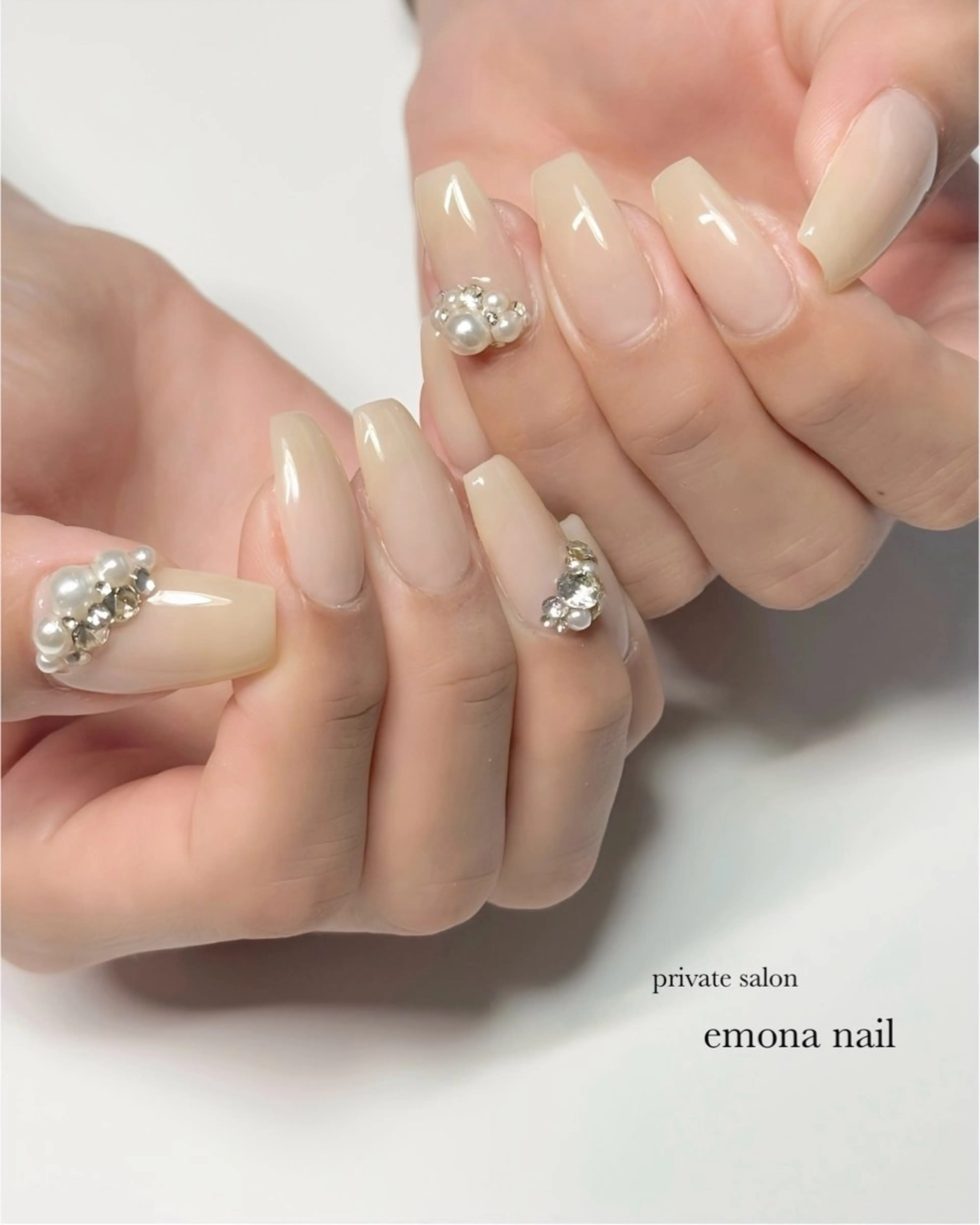 ネイル ハンドネイル ハンドケア emona nailのネイルデザイン