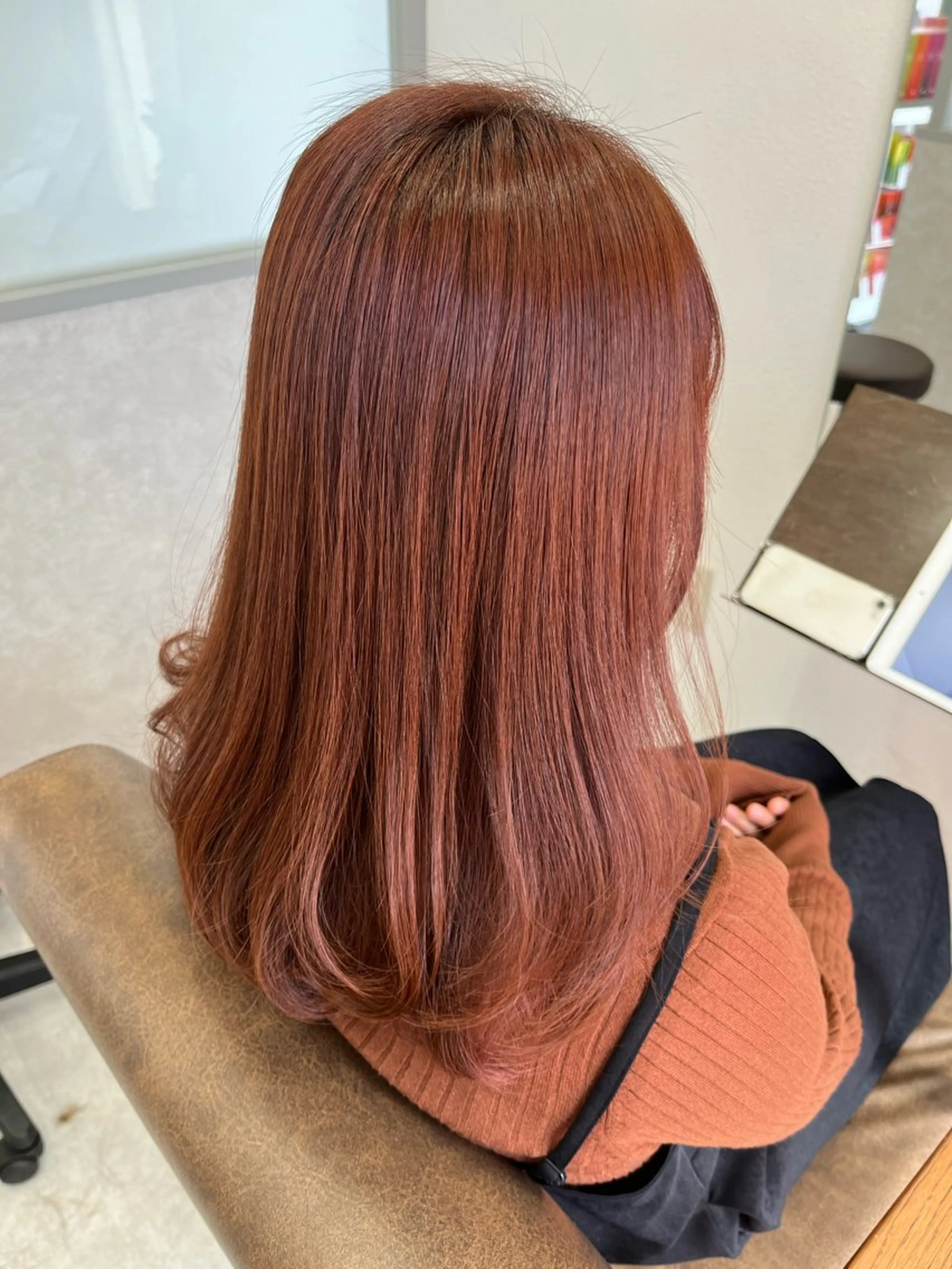 ミディアム ヘアカラー トリートメント 暖色＊ベージュ ＊くらたあやかのヘアスタイル