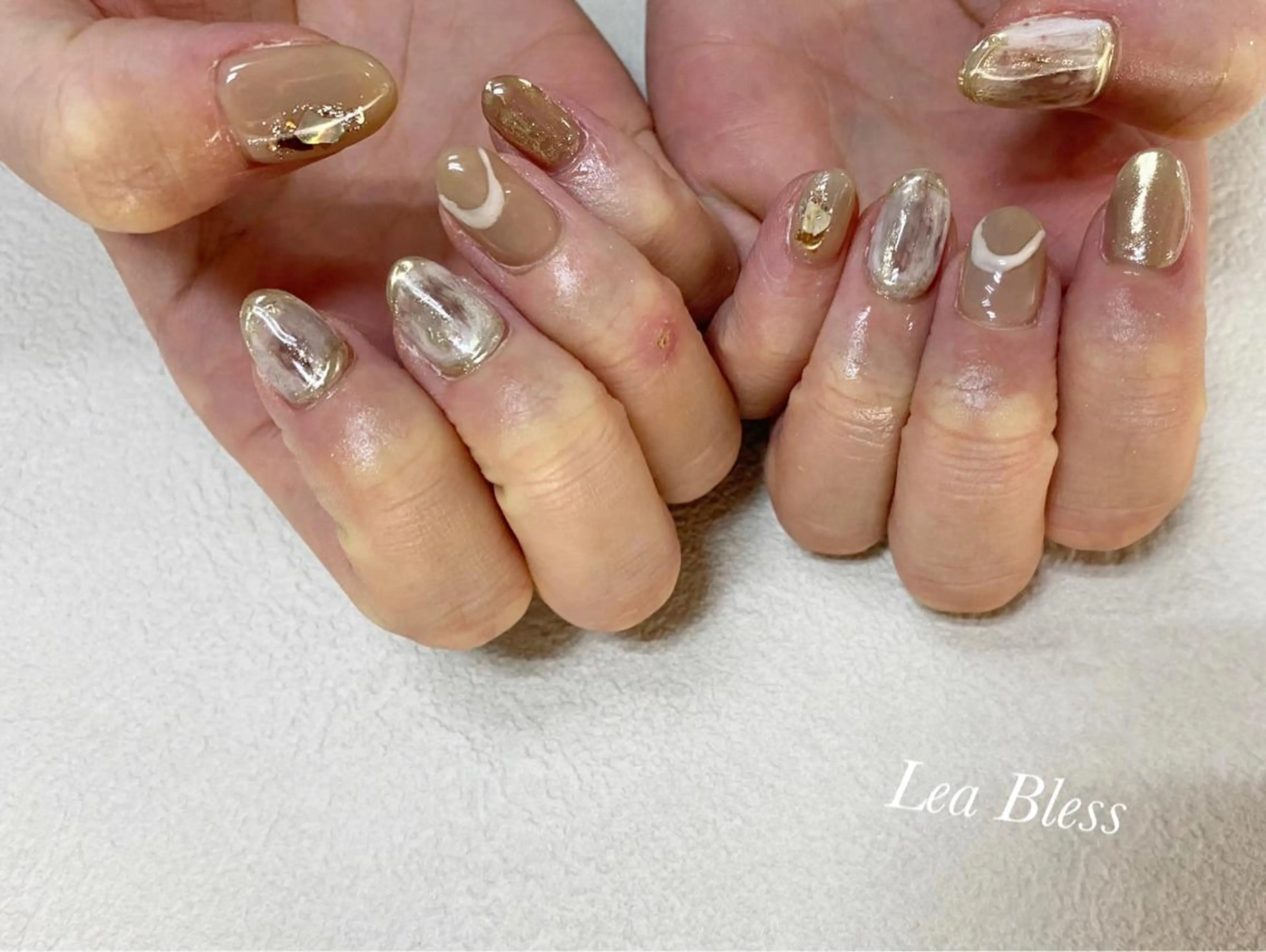 ネイル Lea Bless 河原町のネイルデザイン