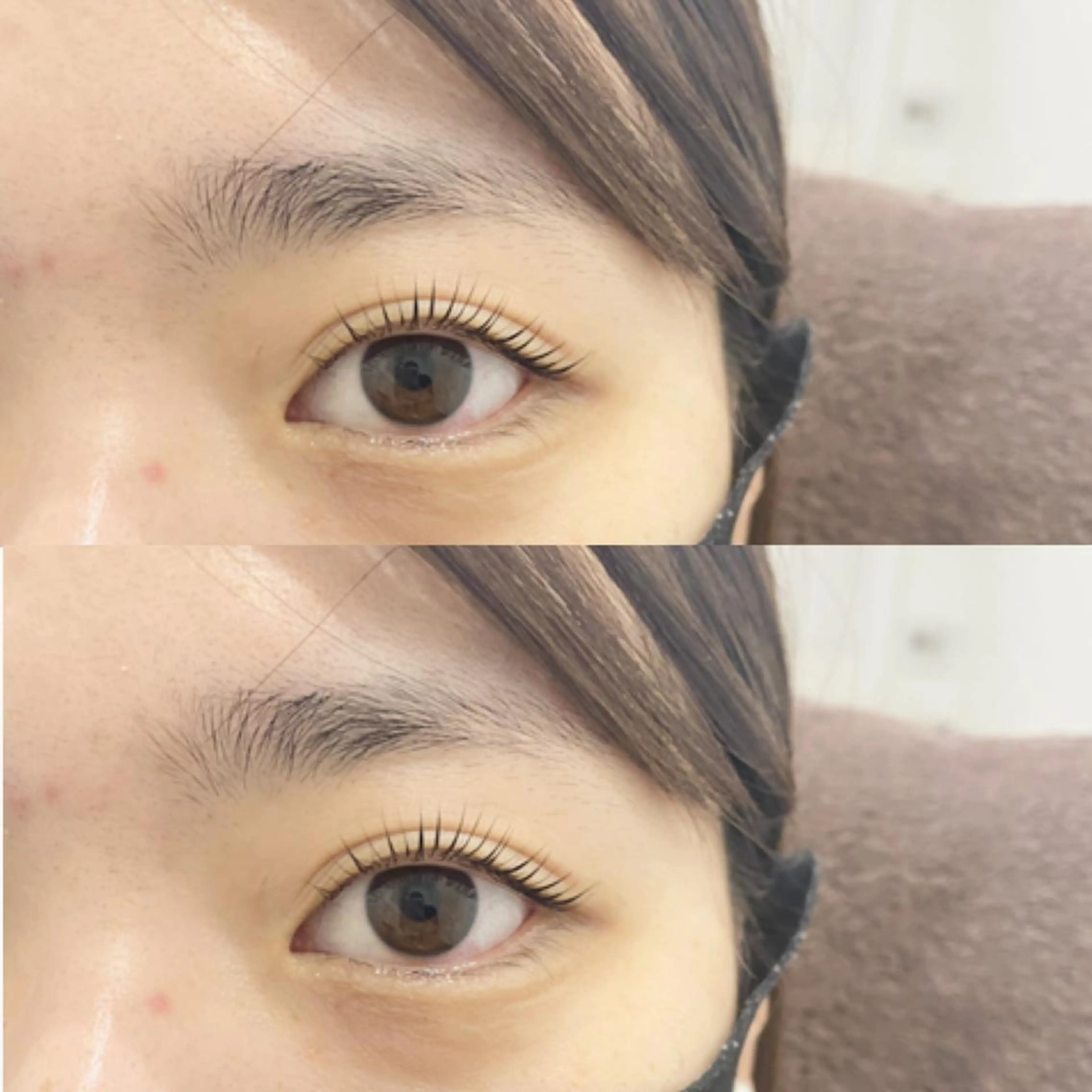 マツエク・マツパ パリジェンヌラッシュリフト Bunny eyes NEWOTANI博多のマツエク・マツパデザイン