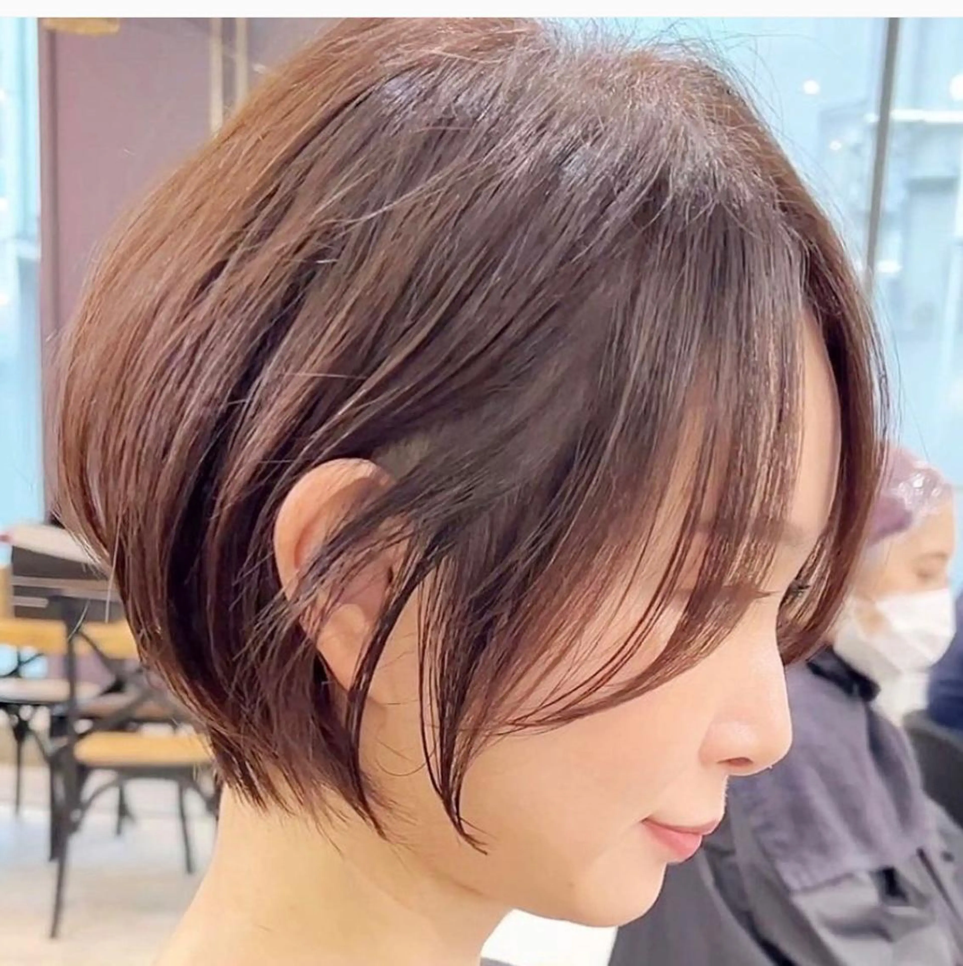 ショート 新地 咲綾のヘアスタイル