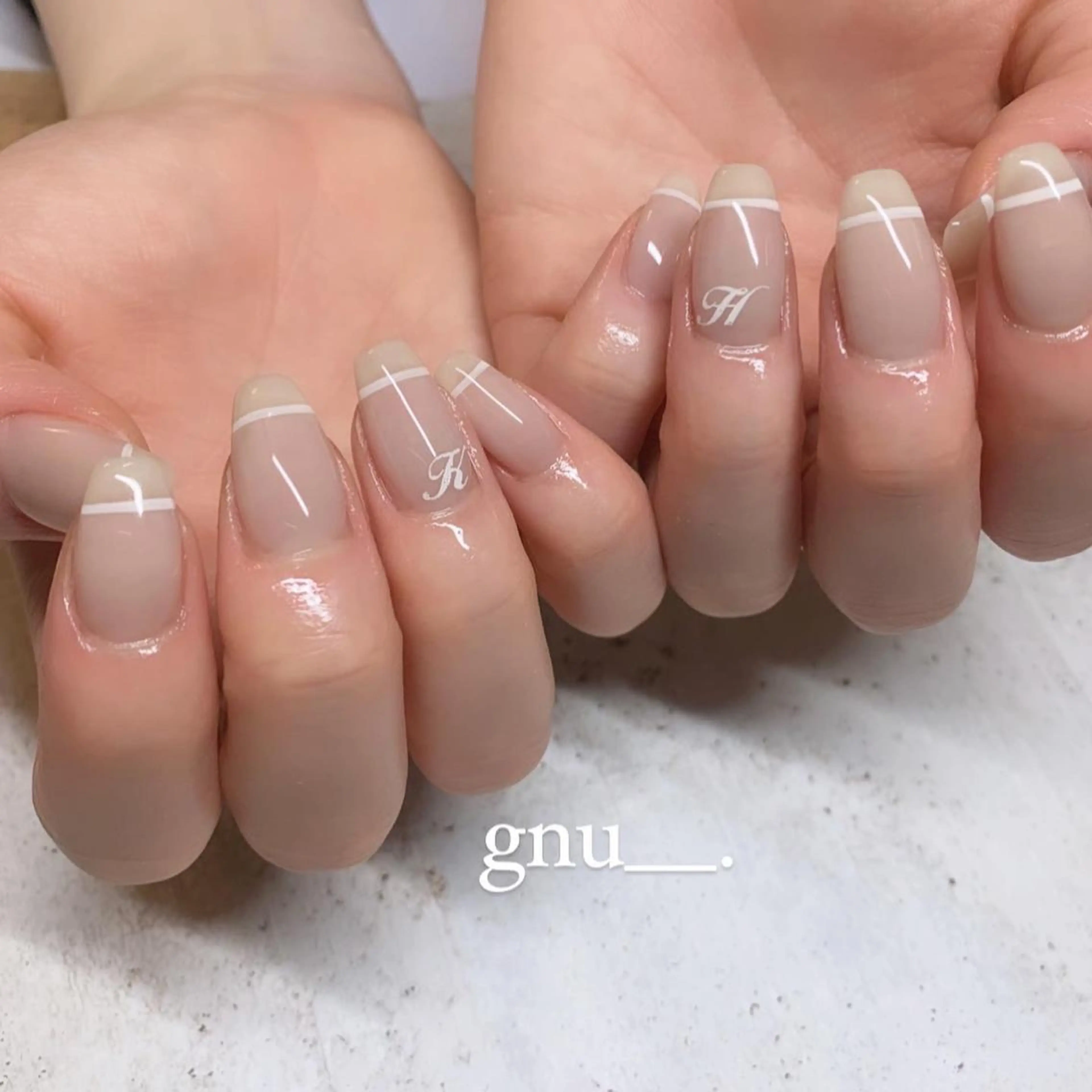 ネイル ハンドネイル gnu__. nailのネイルデザイン