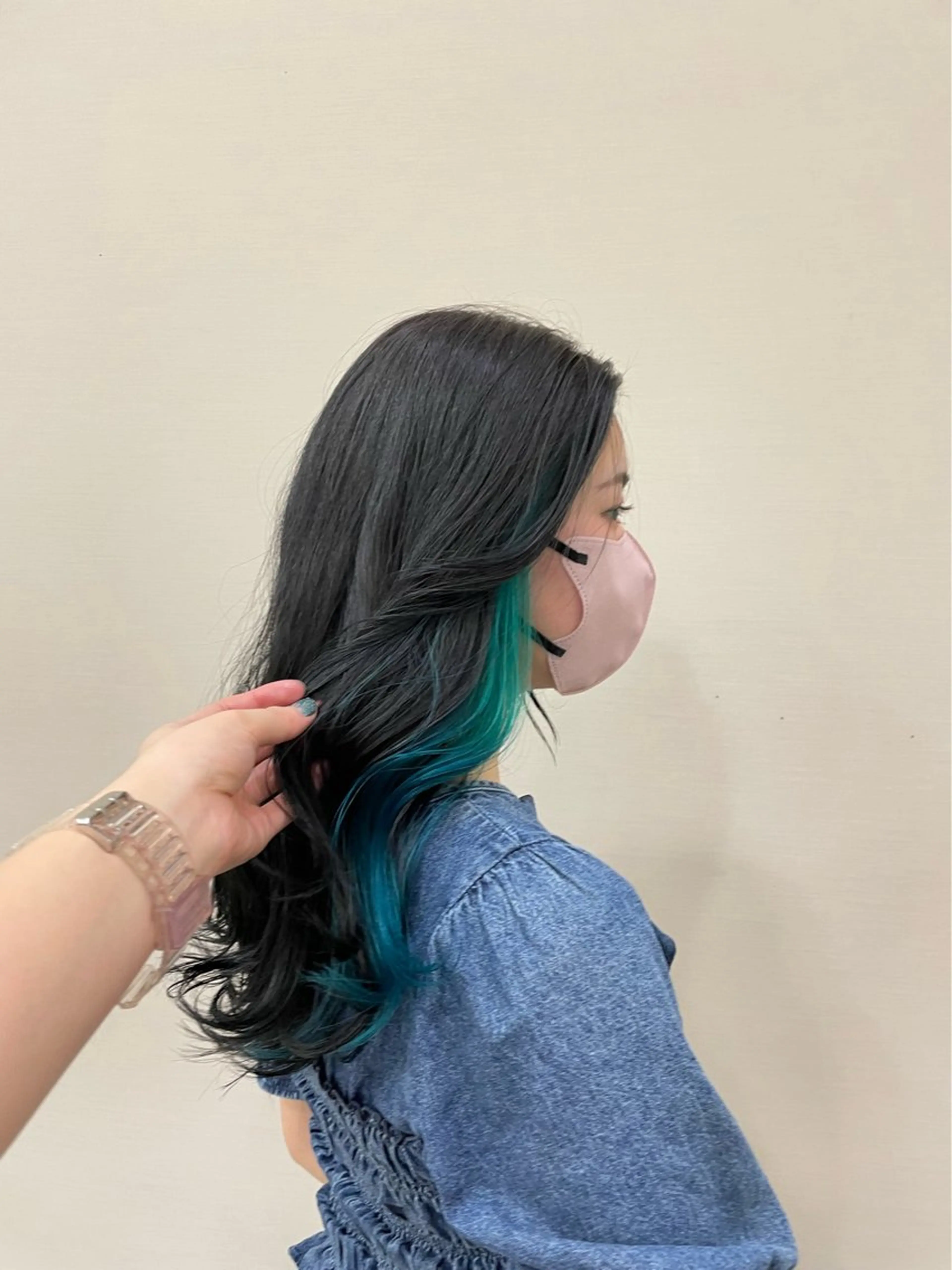 カラー インナーカラー { door } Kawasakiのヘアスタイル